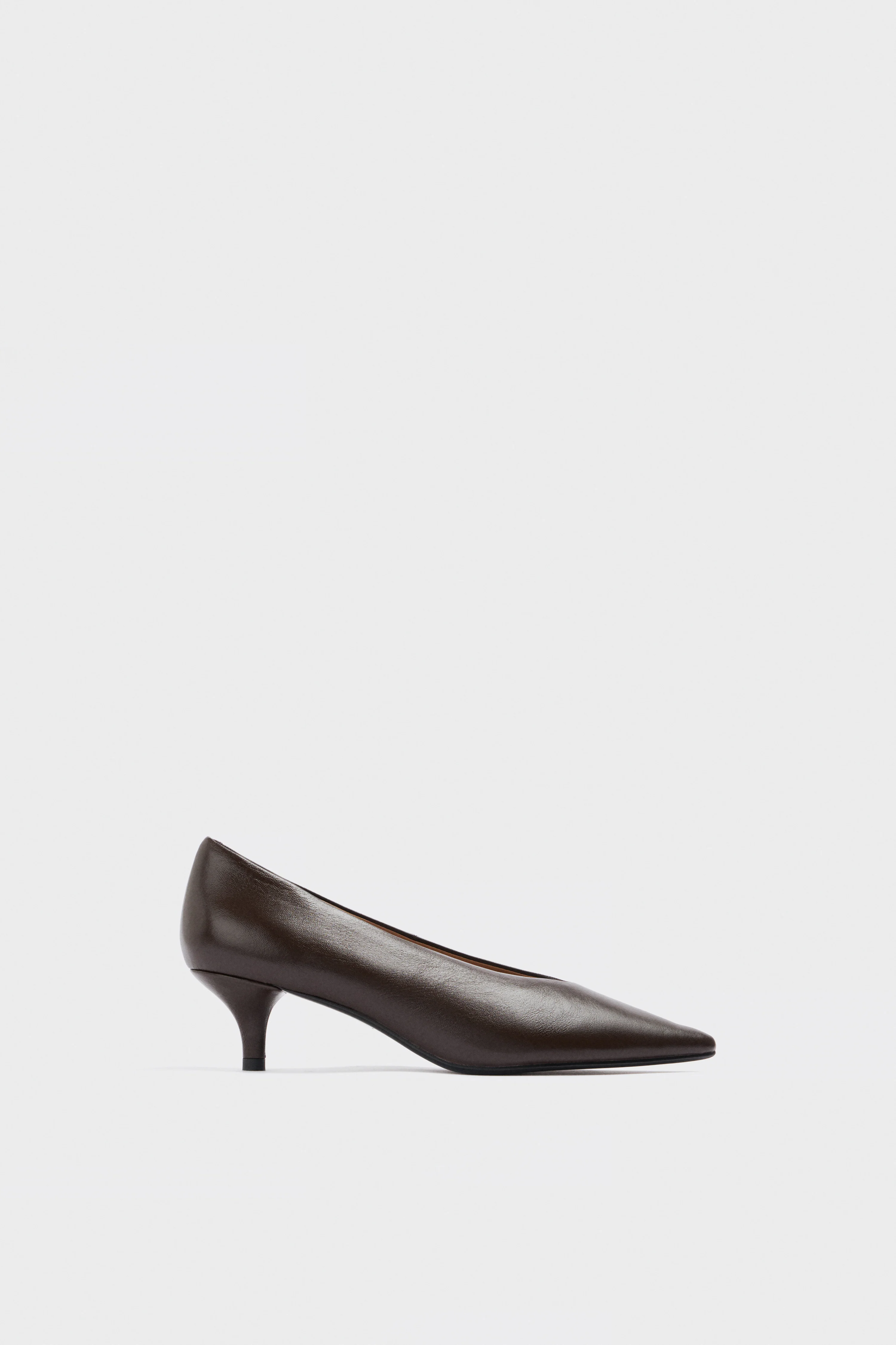 HEELED LEATHER SHOES - Image 5