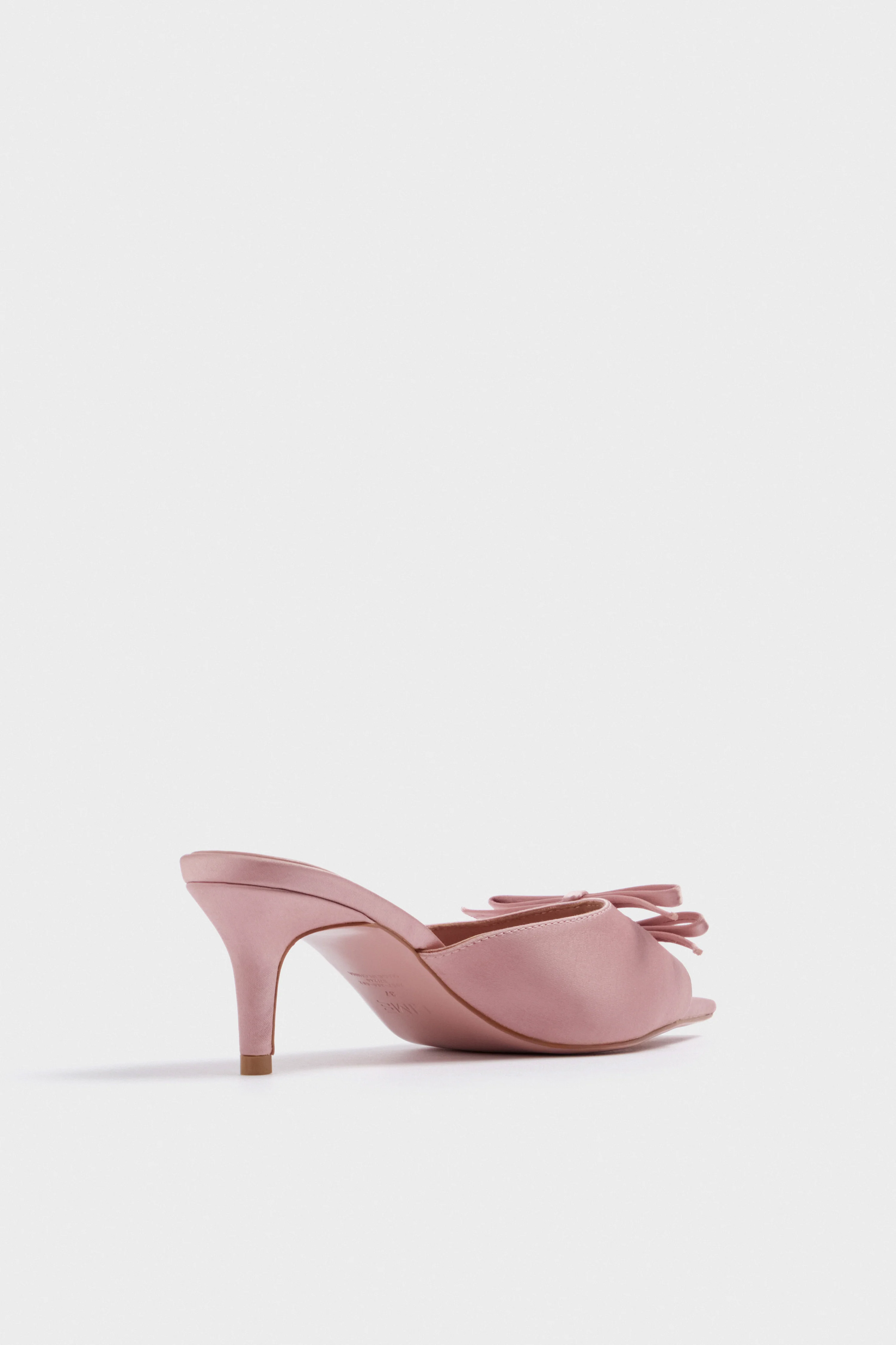 HEELED SATIN SANDALS - Image 6