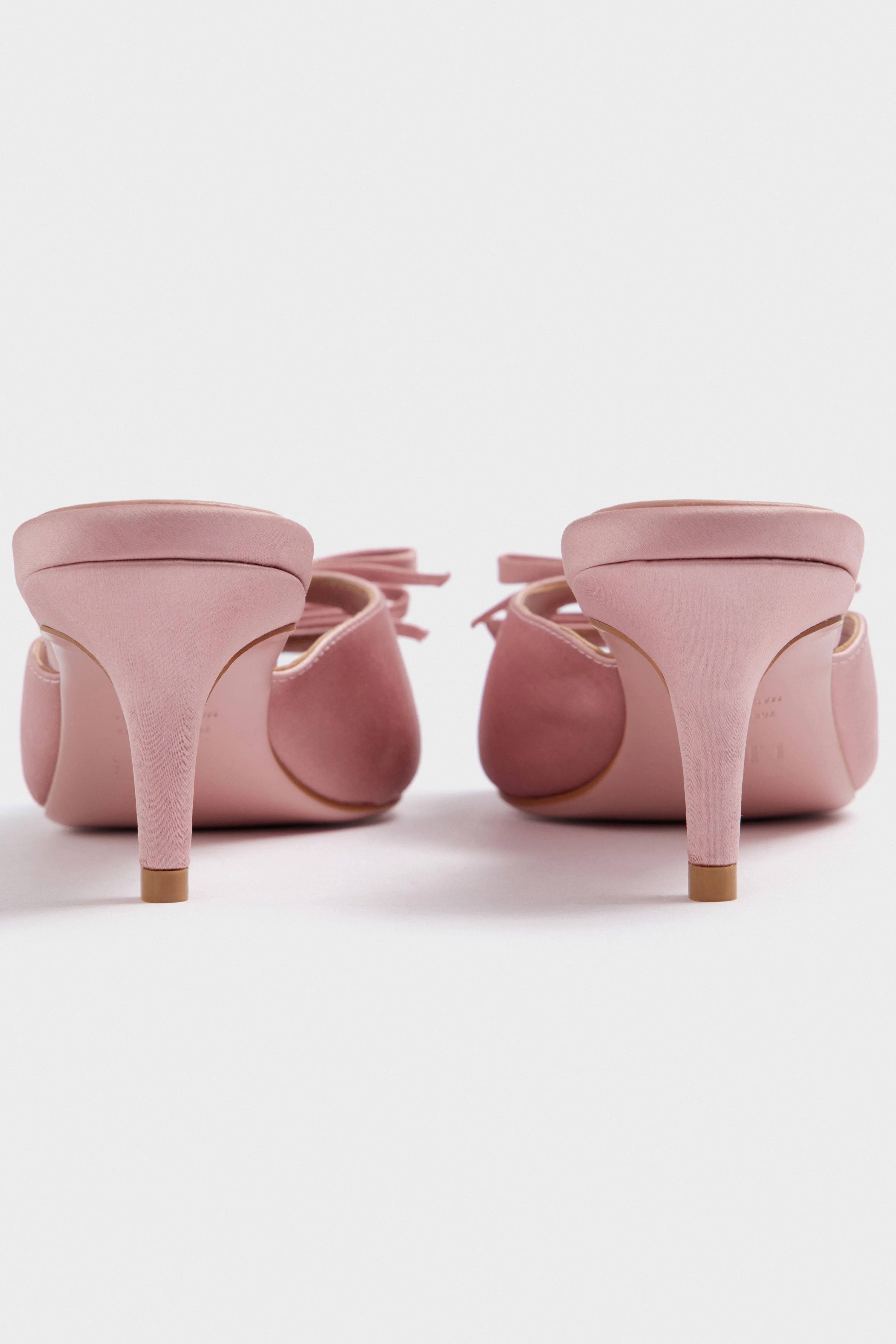 HEELED SATIN SANDALS - Image 8