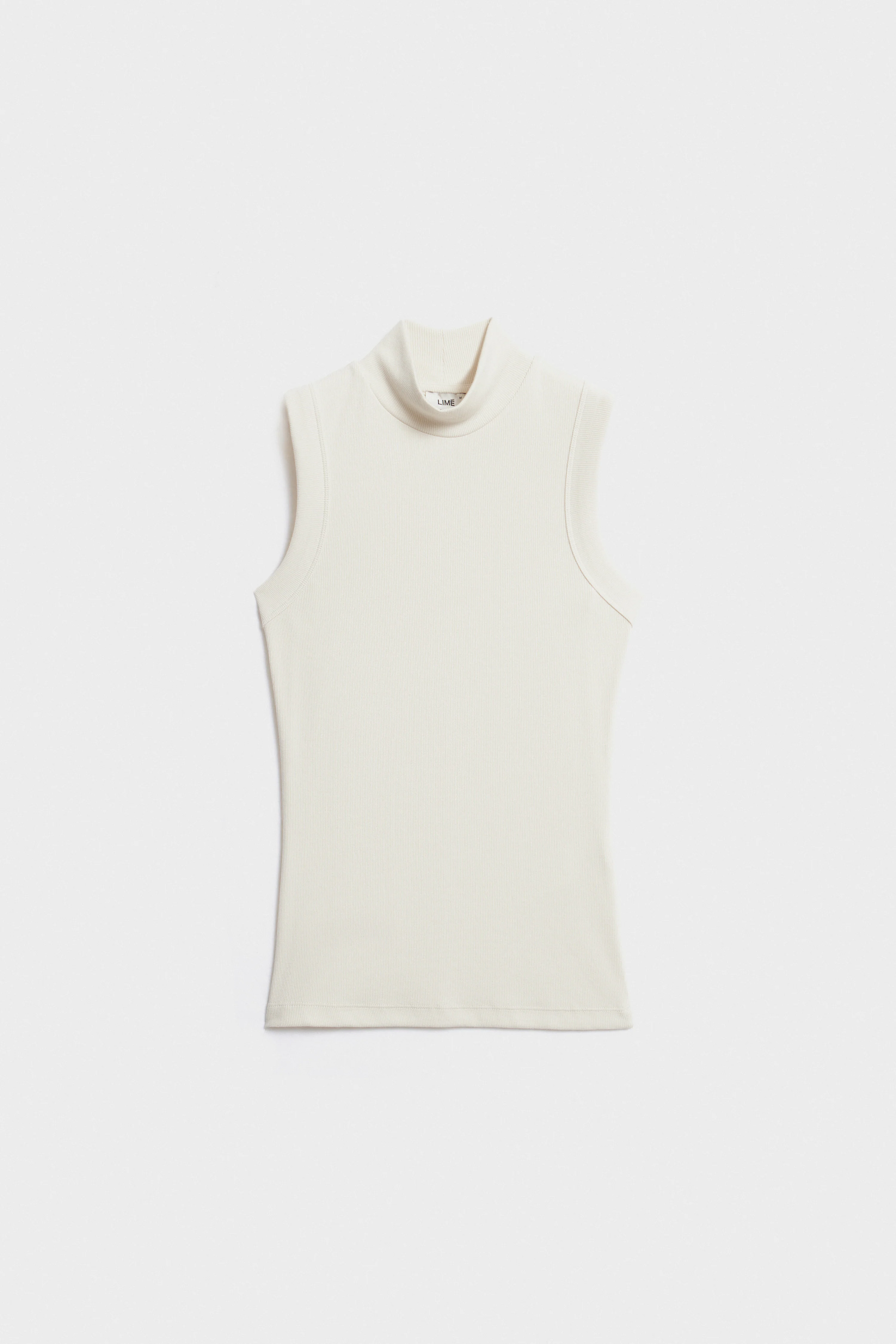 HIGH-NECK BASIC TOP - Image 5