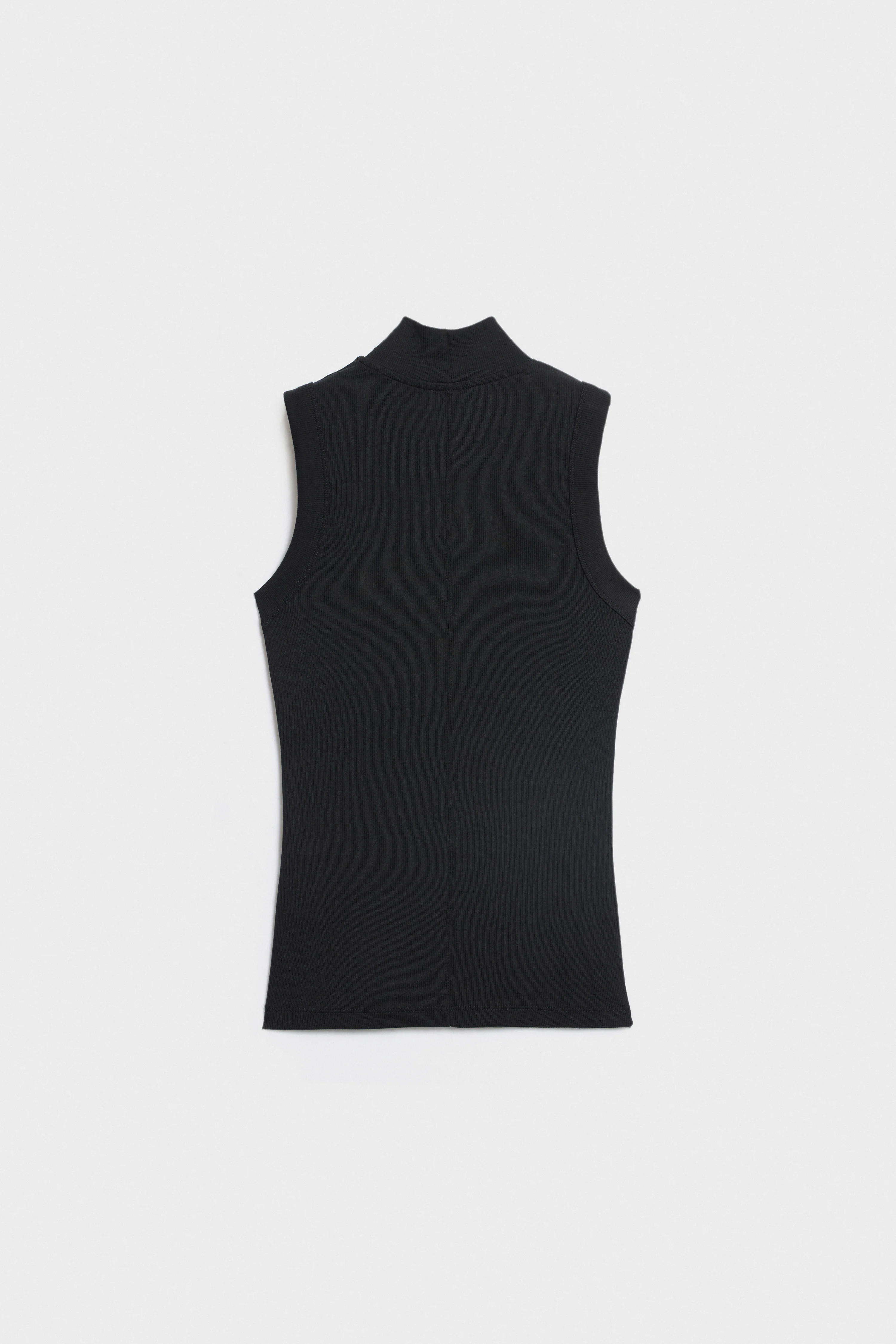 HIGH-NECK BASIC TOP - Image 5