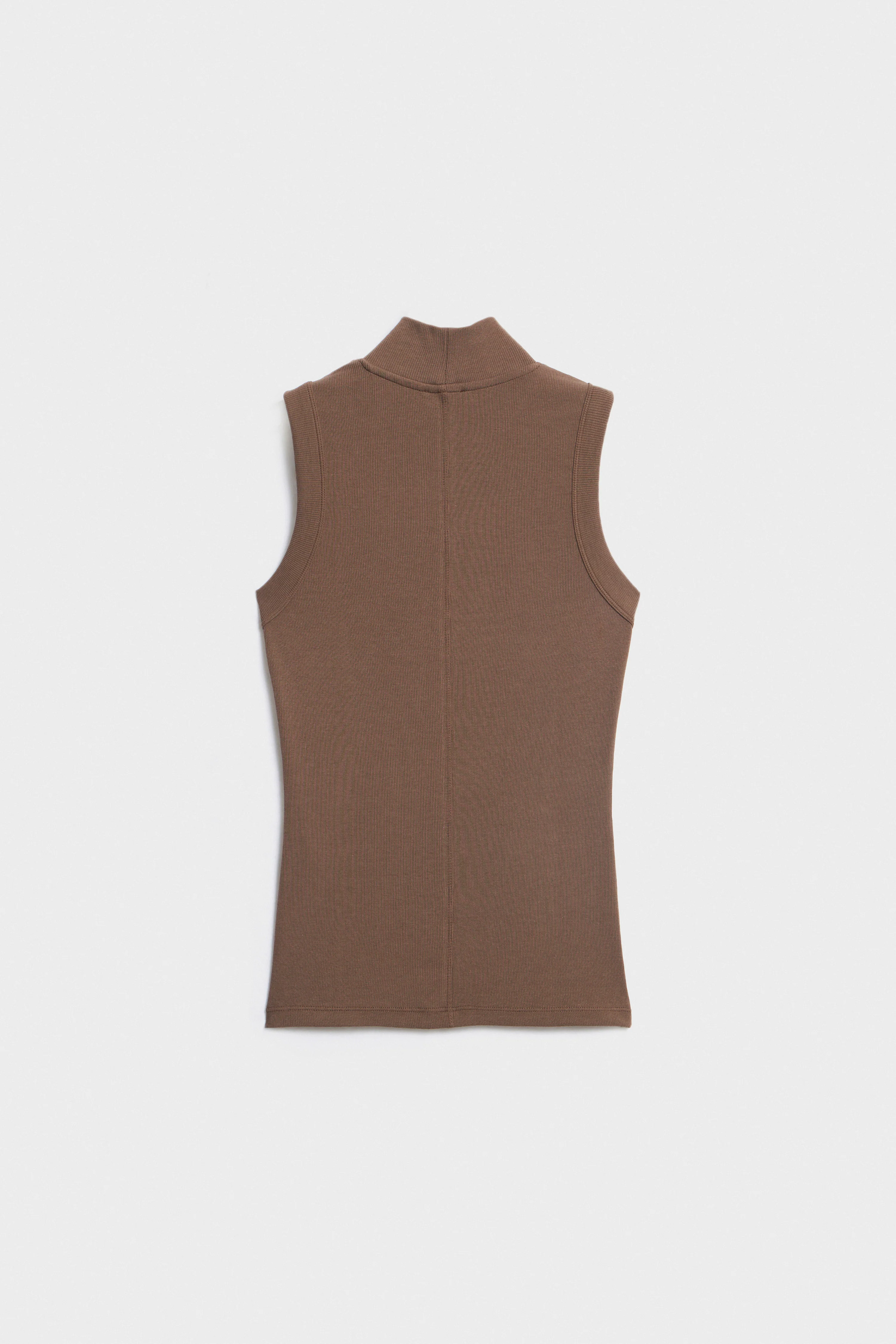 HIGH-NECK BASIC TOP - Image 6