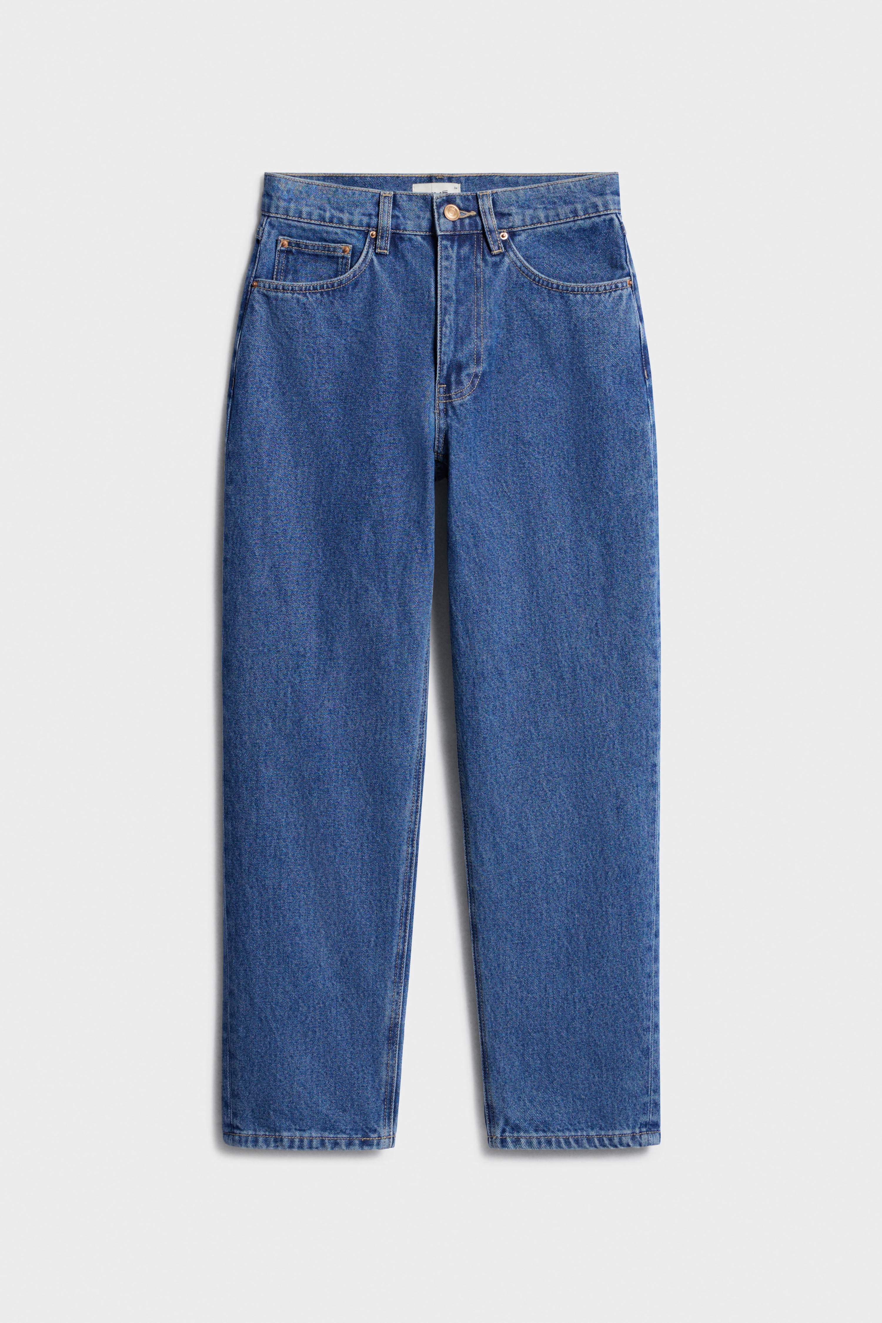 HIGH-WAIST MOM-FIT JEANS - Image 7