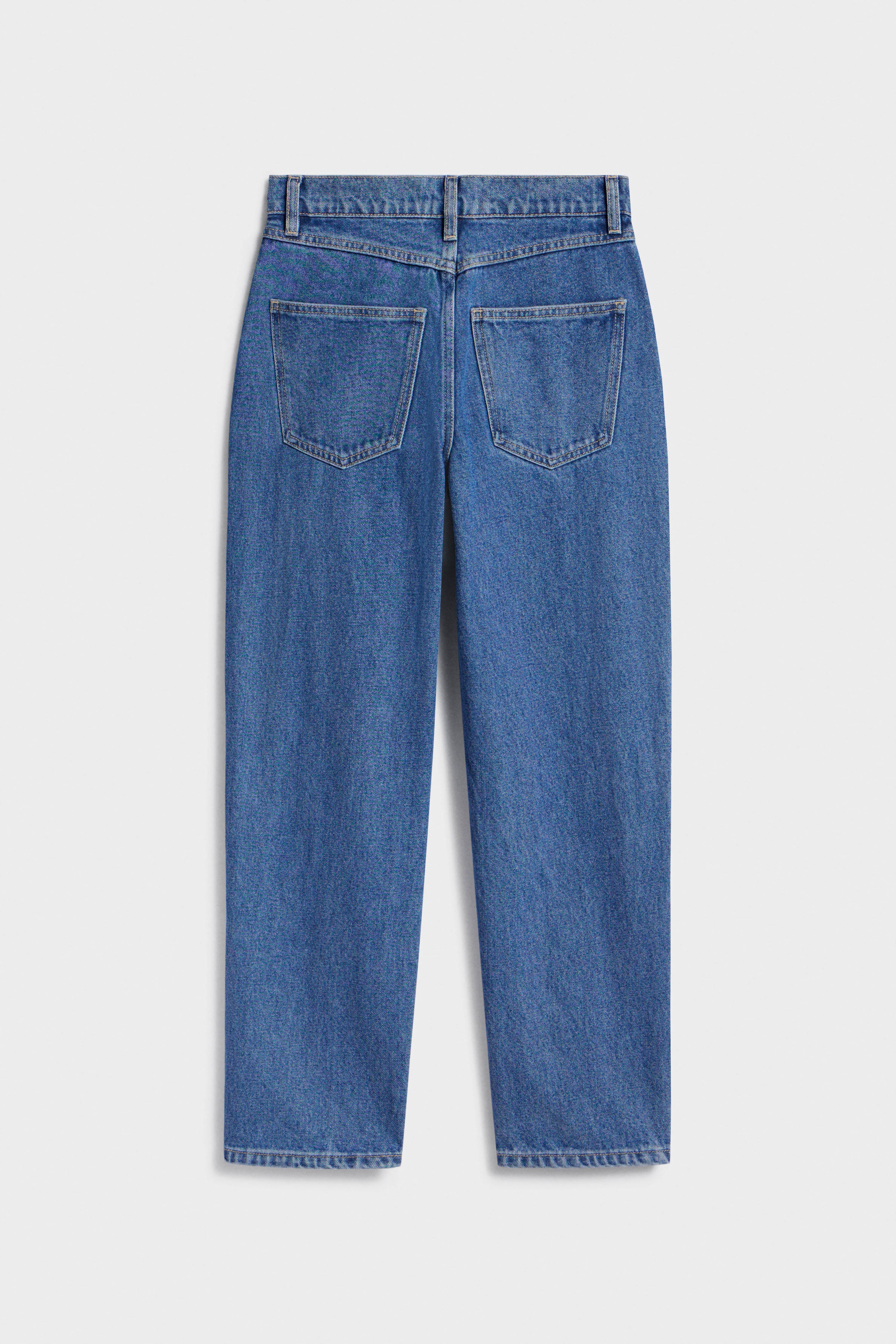 HIGH-WAIST MOM-FIT JEANS - Image 8