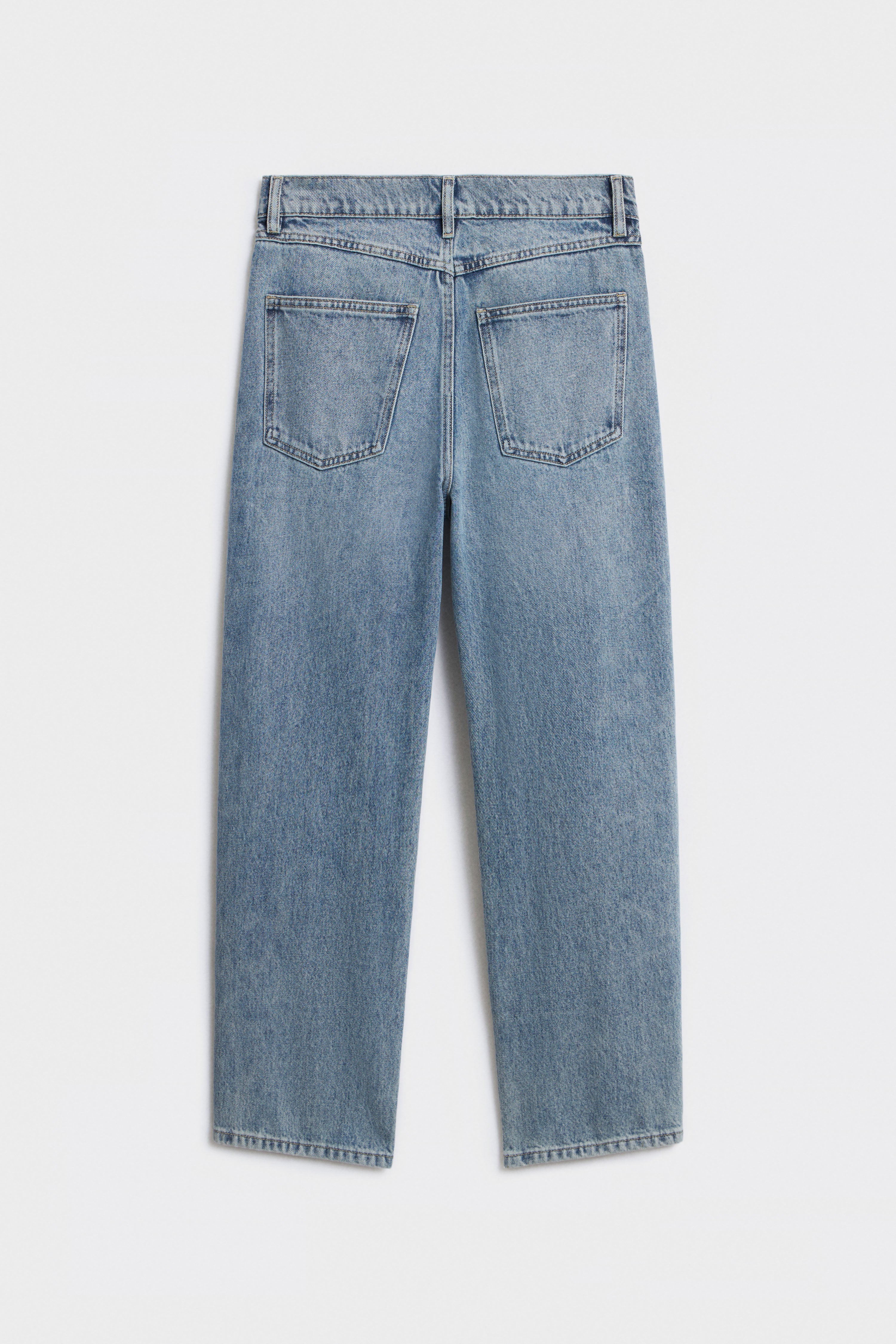 HIGH-WAIST MOM FIT JEANS - Image 6