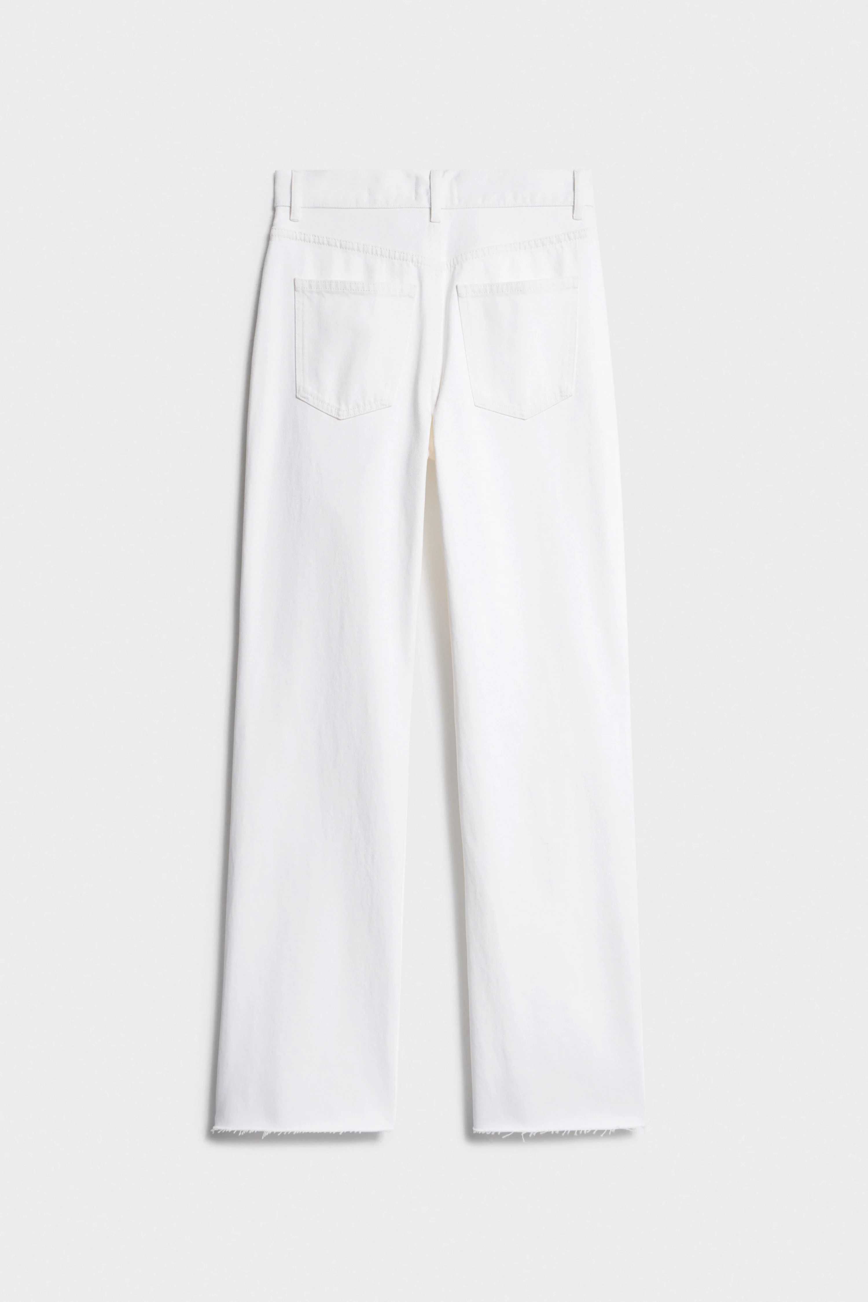 HIGH-WAIST STRAIGHT JEANS - Image 4
