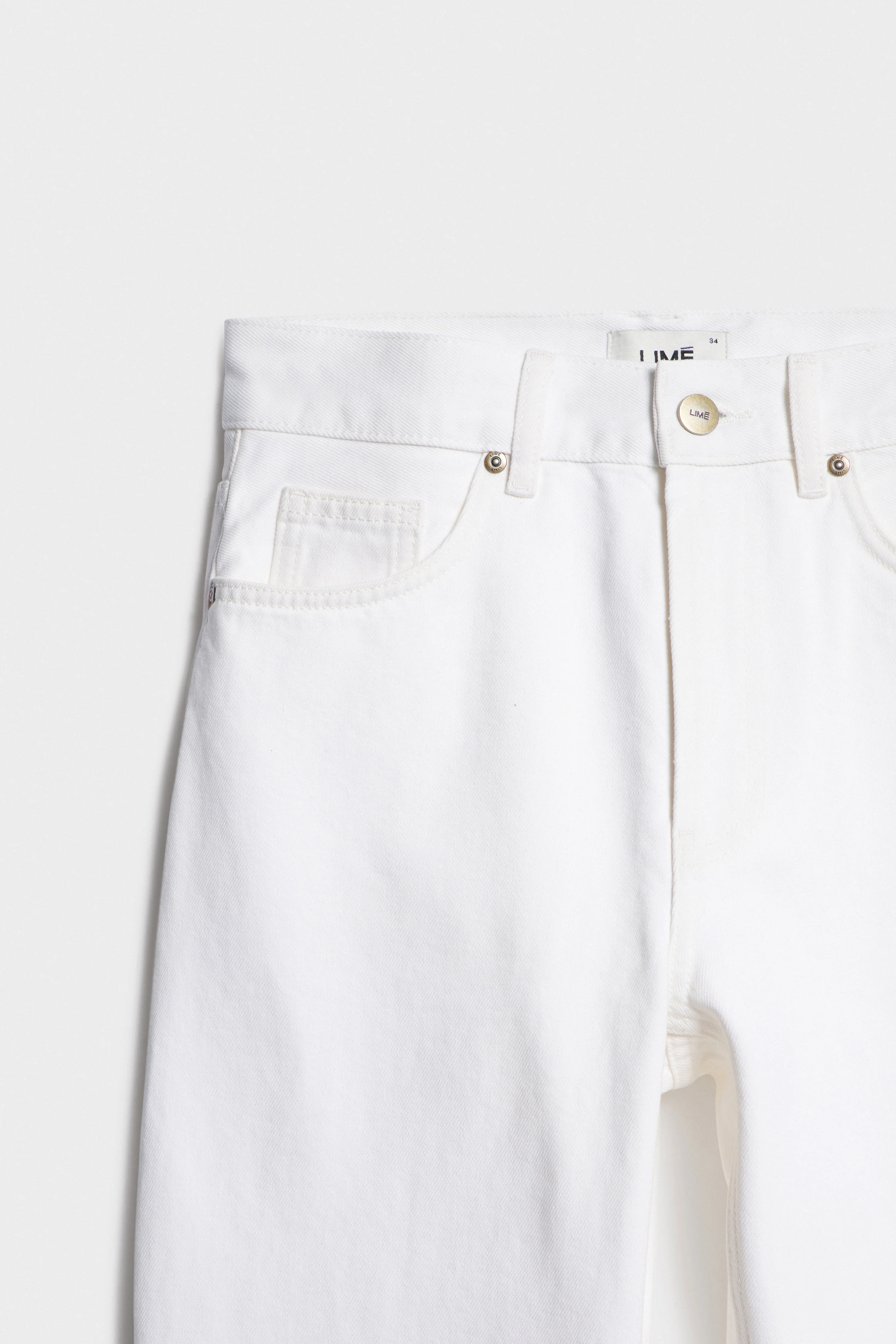 HIGH-WAIST STRAIGHT JEANS - Image 5