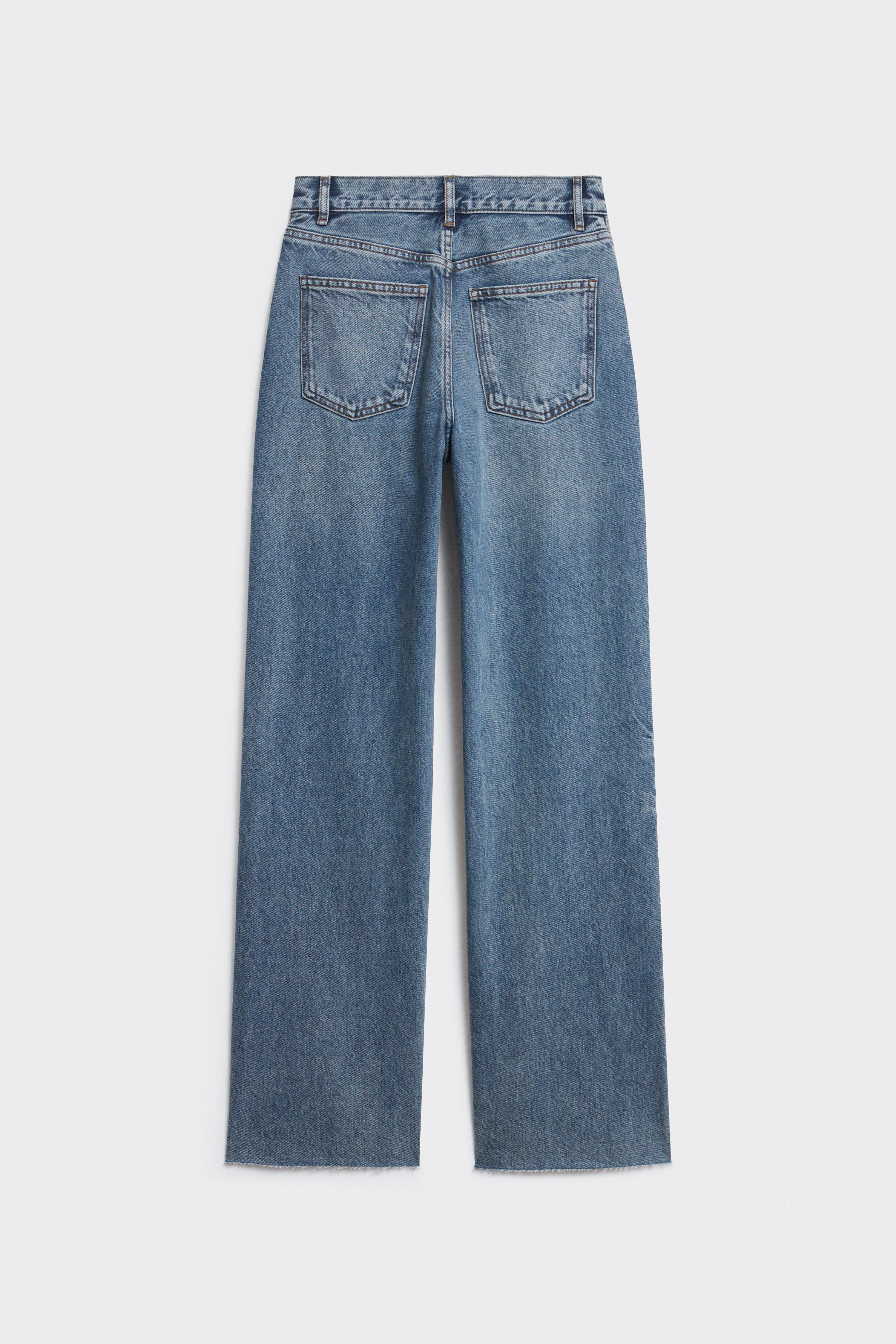 HIGH-WAIST STRAIGHT JEANS - Image 8