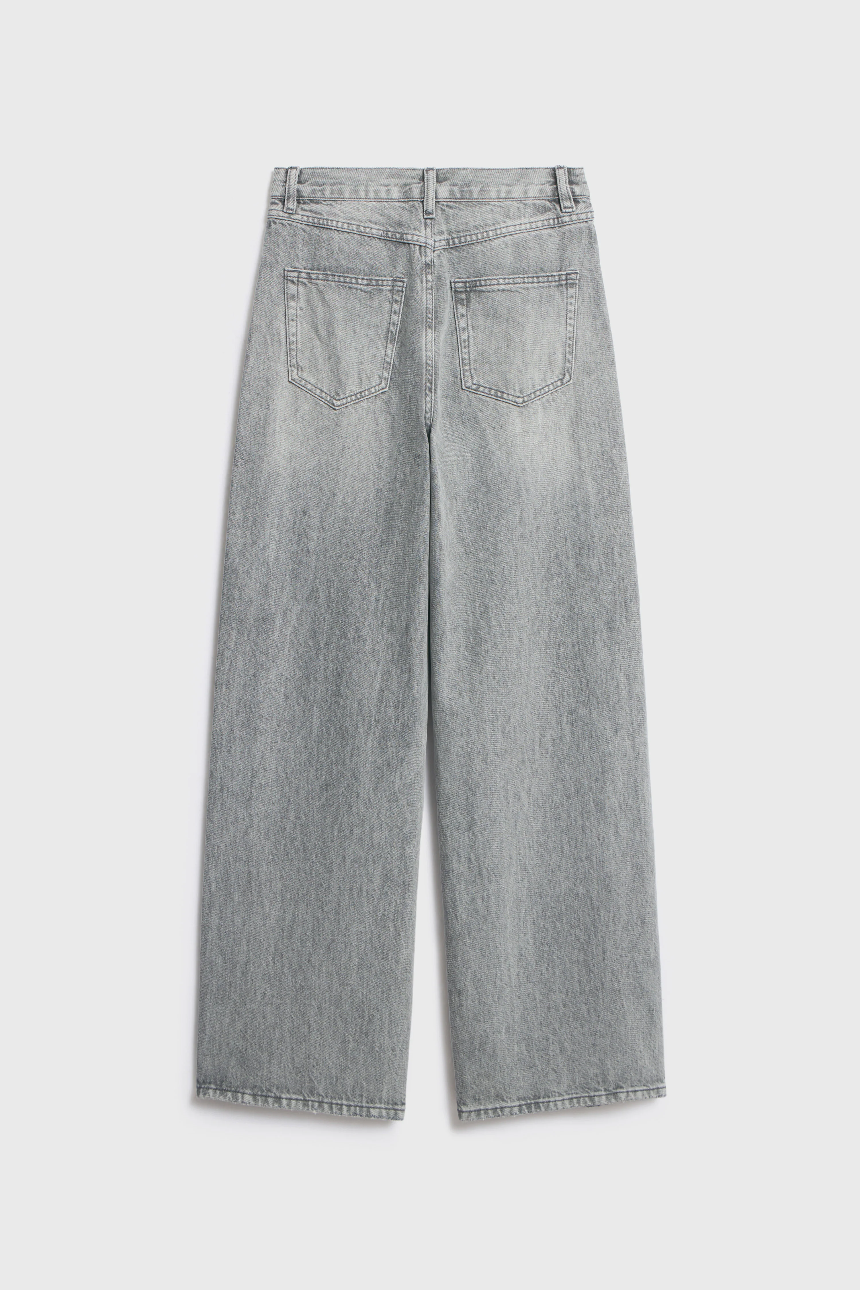 HIGH-WAIST WIDE-LEG JEANS - Image 6