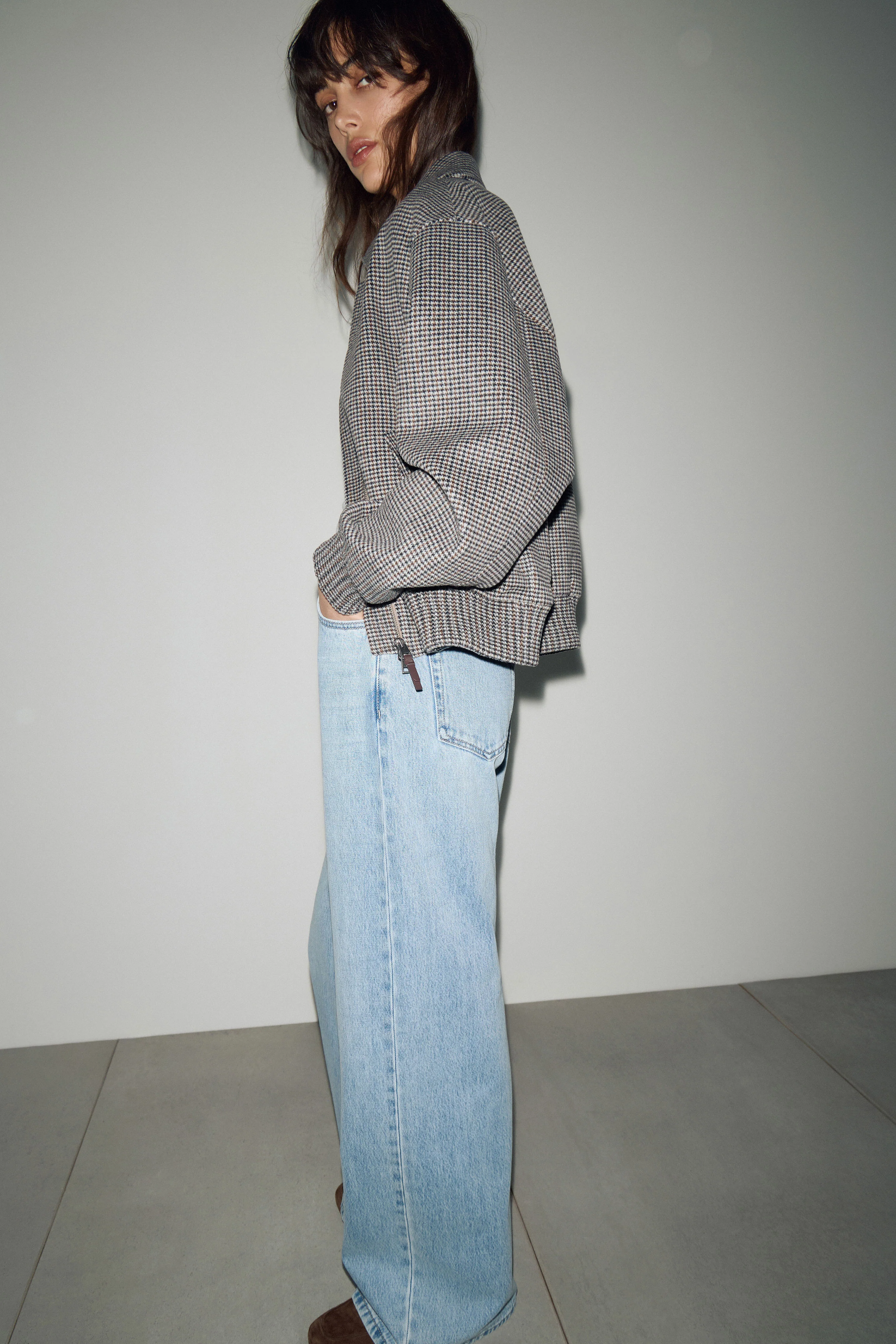 HIGH-WAIST WIDE-LEG JEANS - Image 3