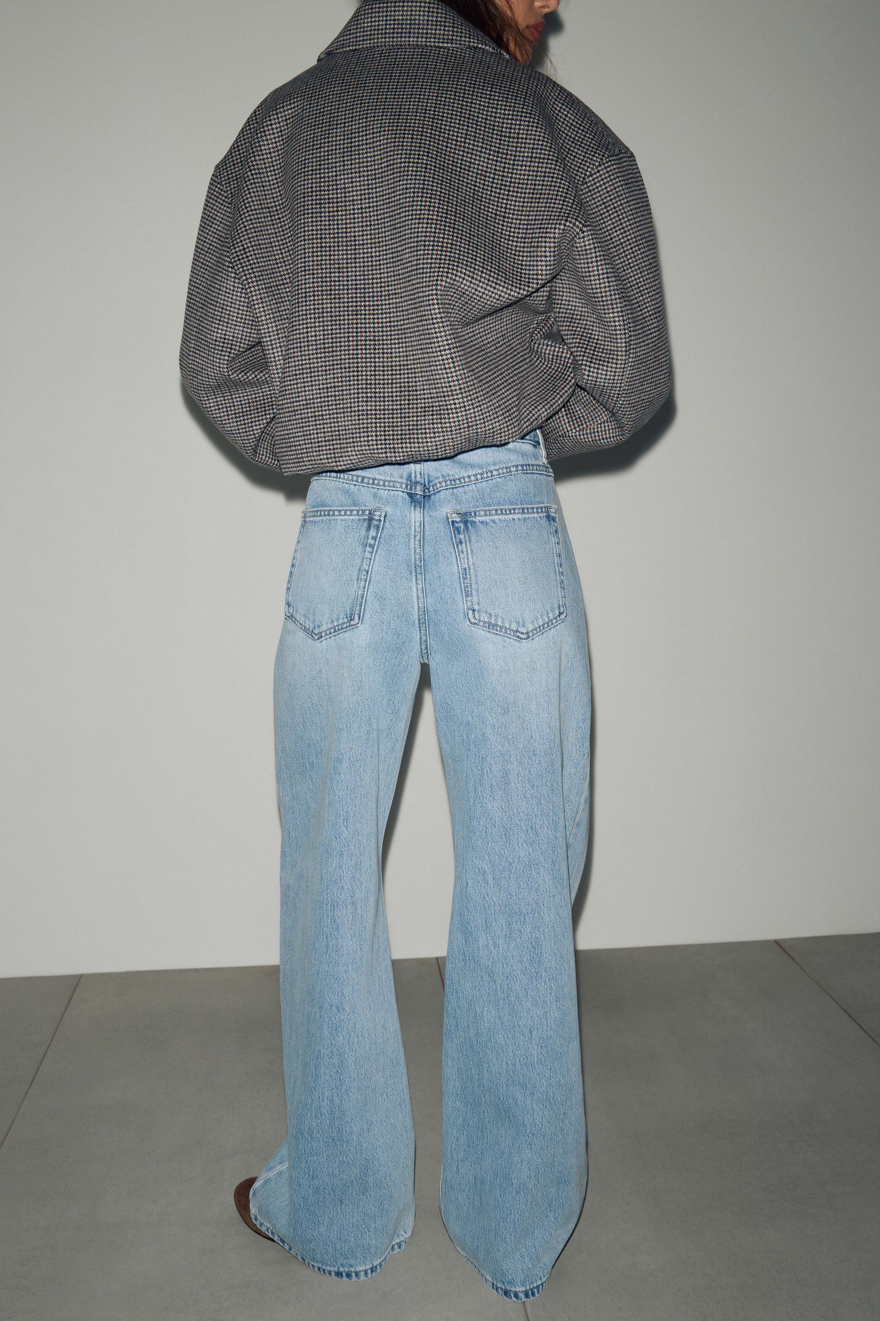 HIGH-WAIST WIDE-LEG JEANS - Image 4