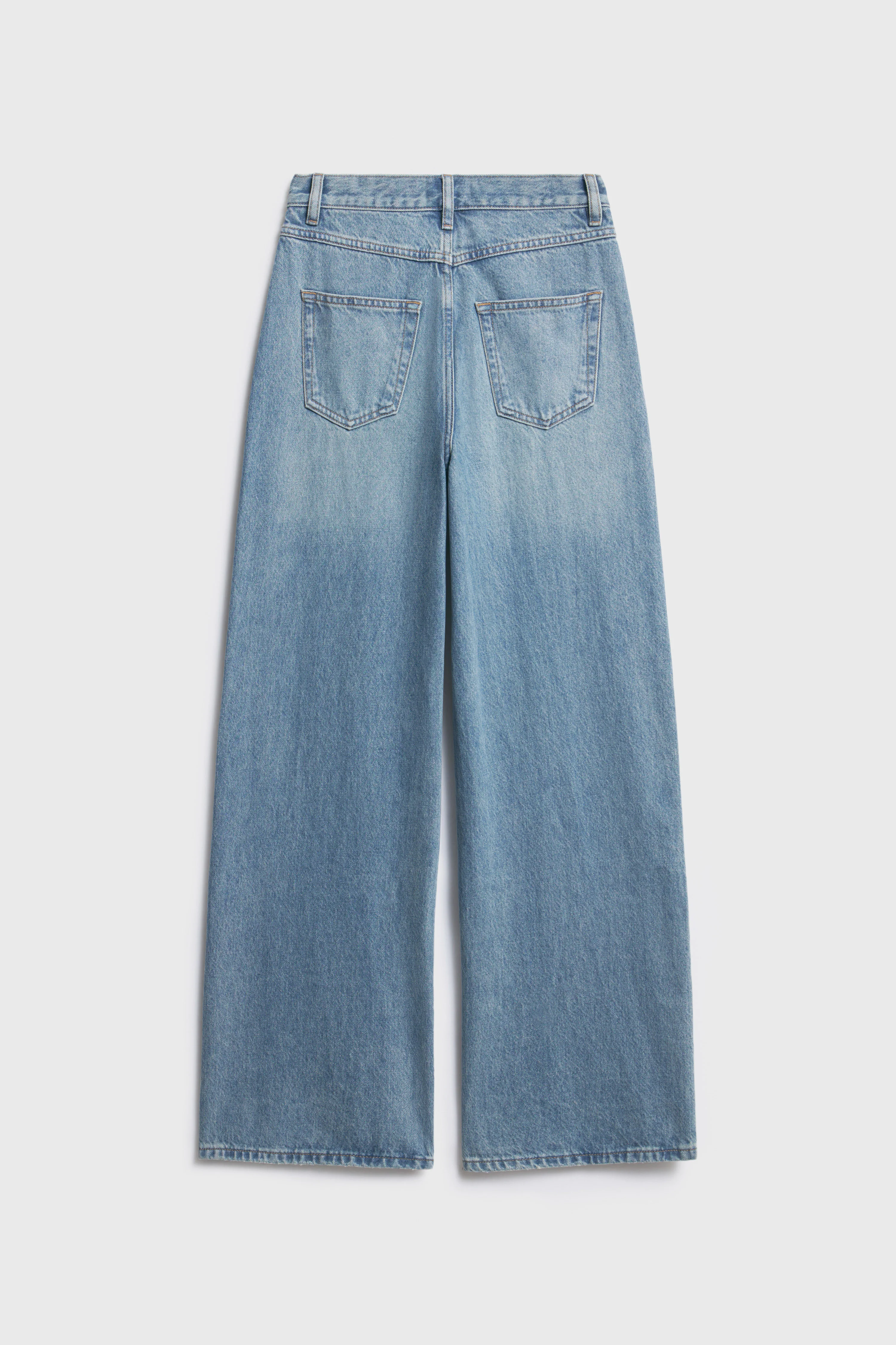 HIGH-WAIST WIDE-LEG JEANS - Image 7