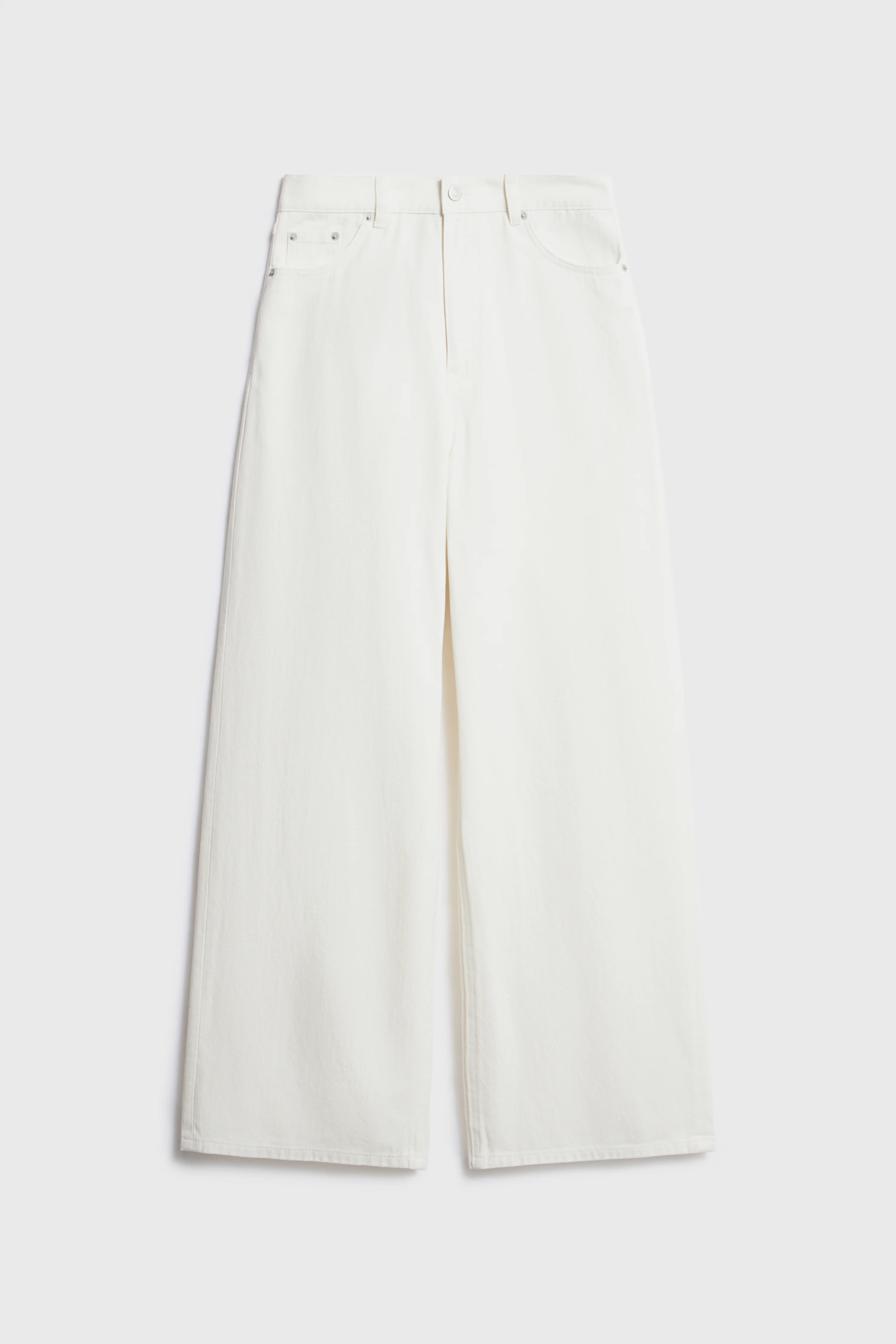 HIGH-WAIST WIDE LEG JEANS - Image 5