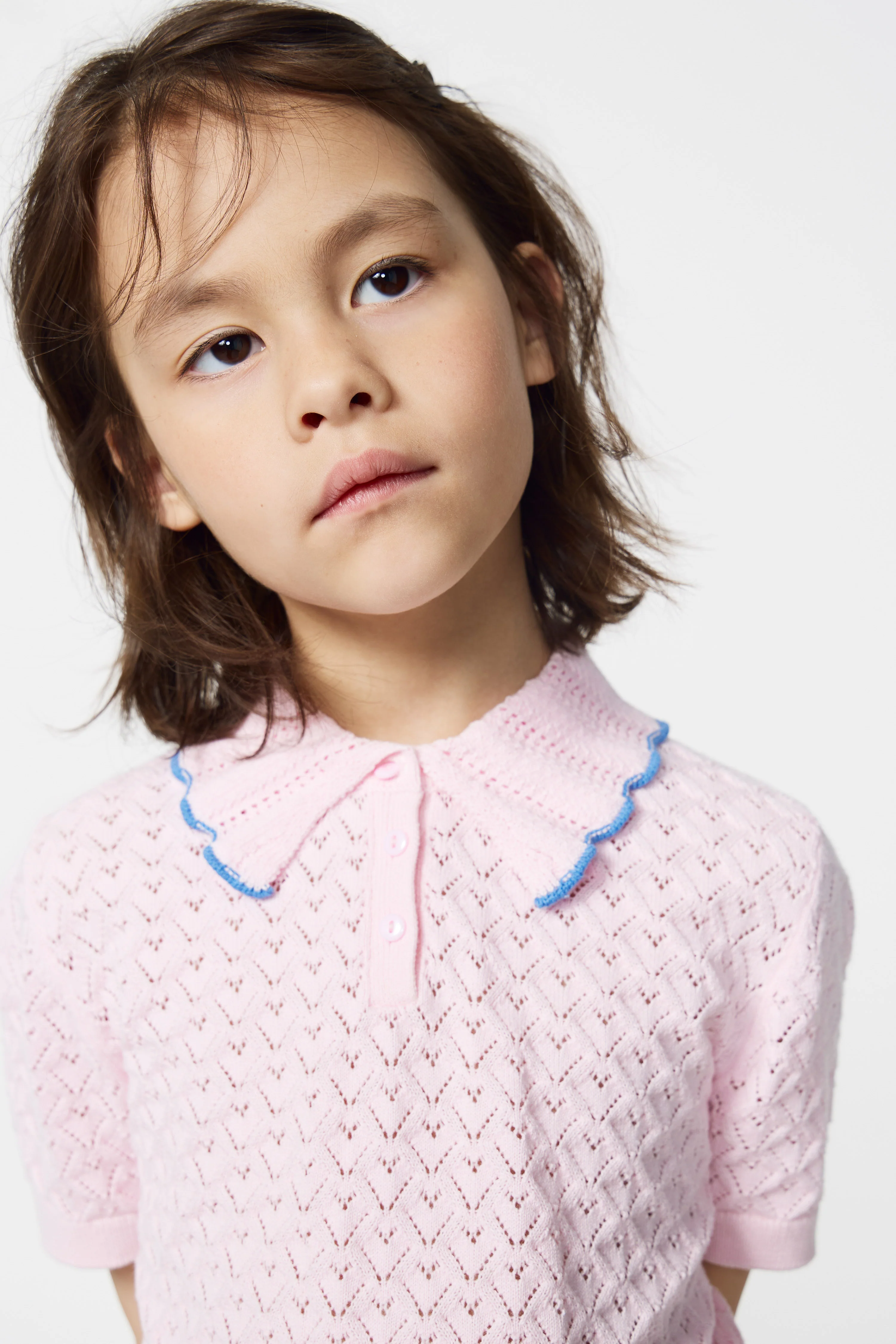 HOLE-KNIT COTTON JUMPER - Image 3