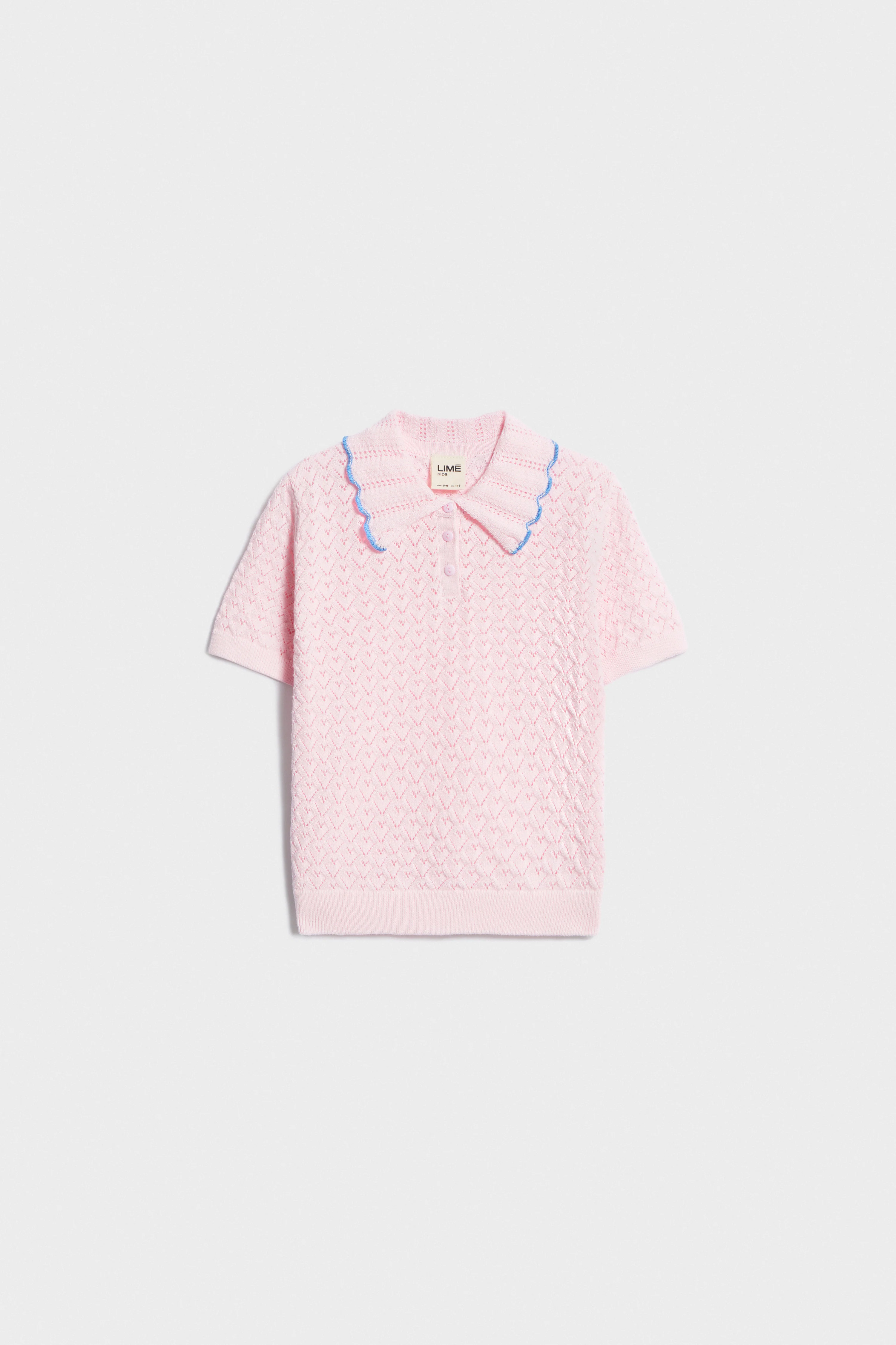 HOLE-KNIT COTTON JUMPER - Image 4