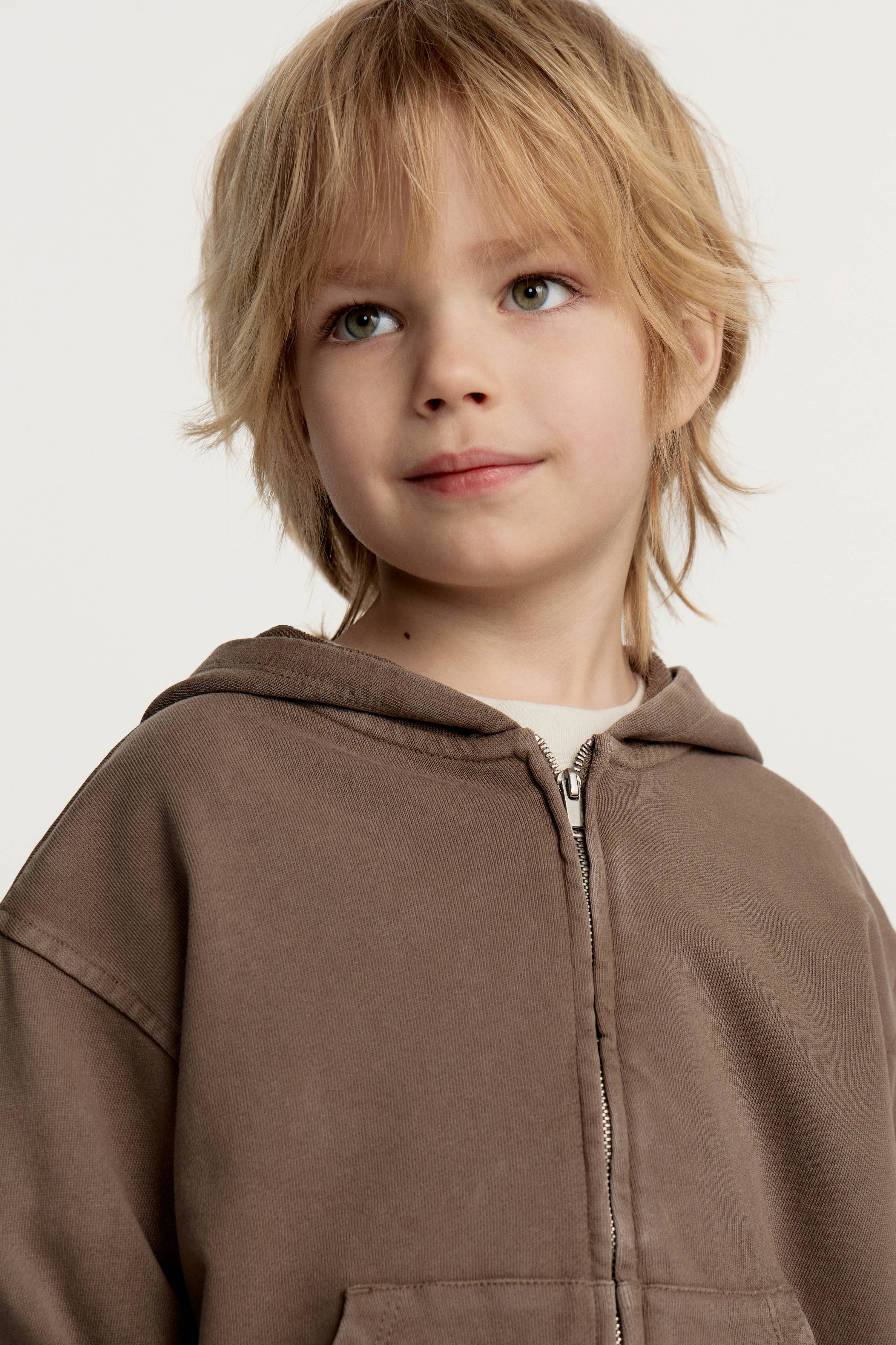 HOODED COTTON SWEATSHIRT - Image 3