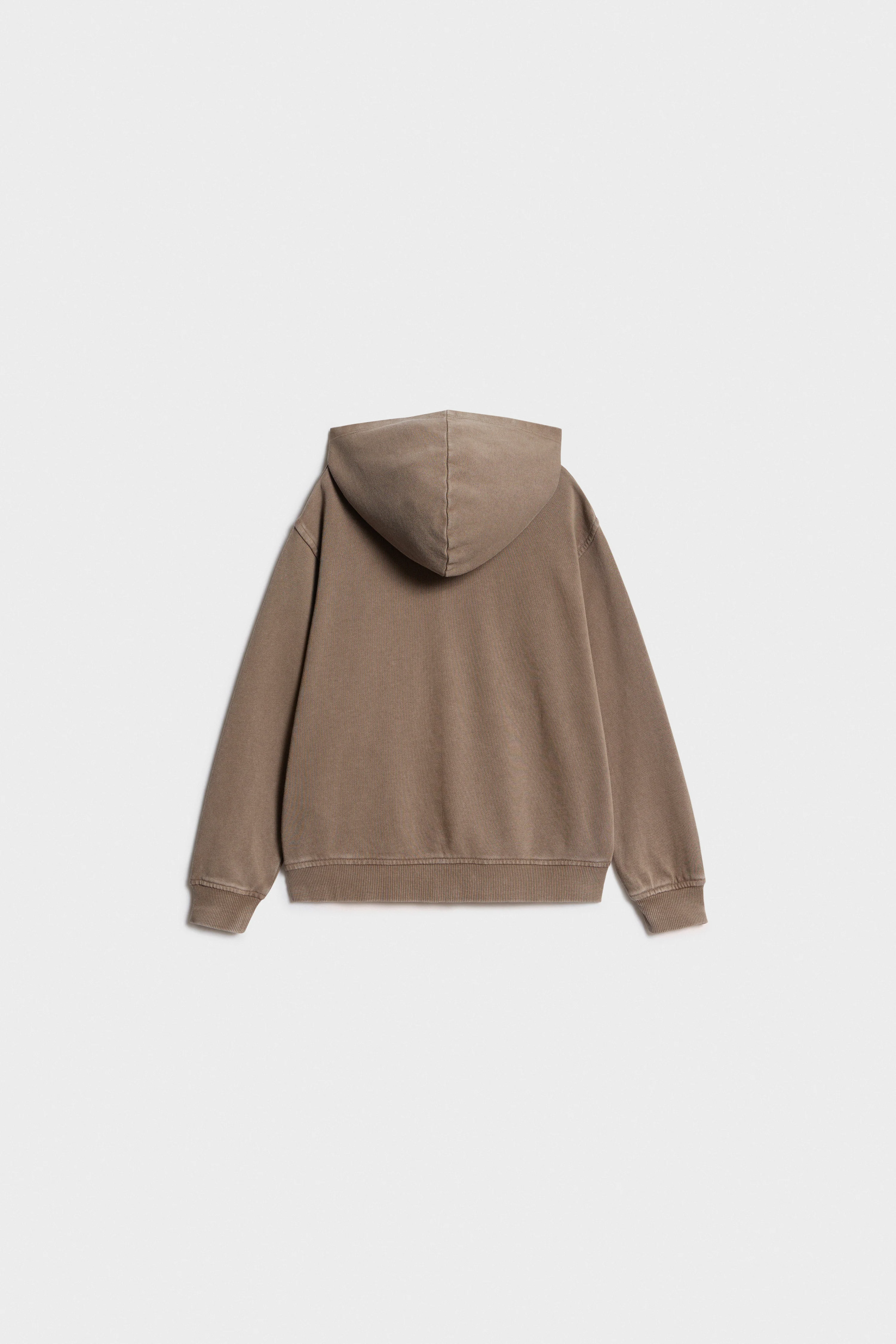 HOODED COTTON SWEATSHIRT - Image 6