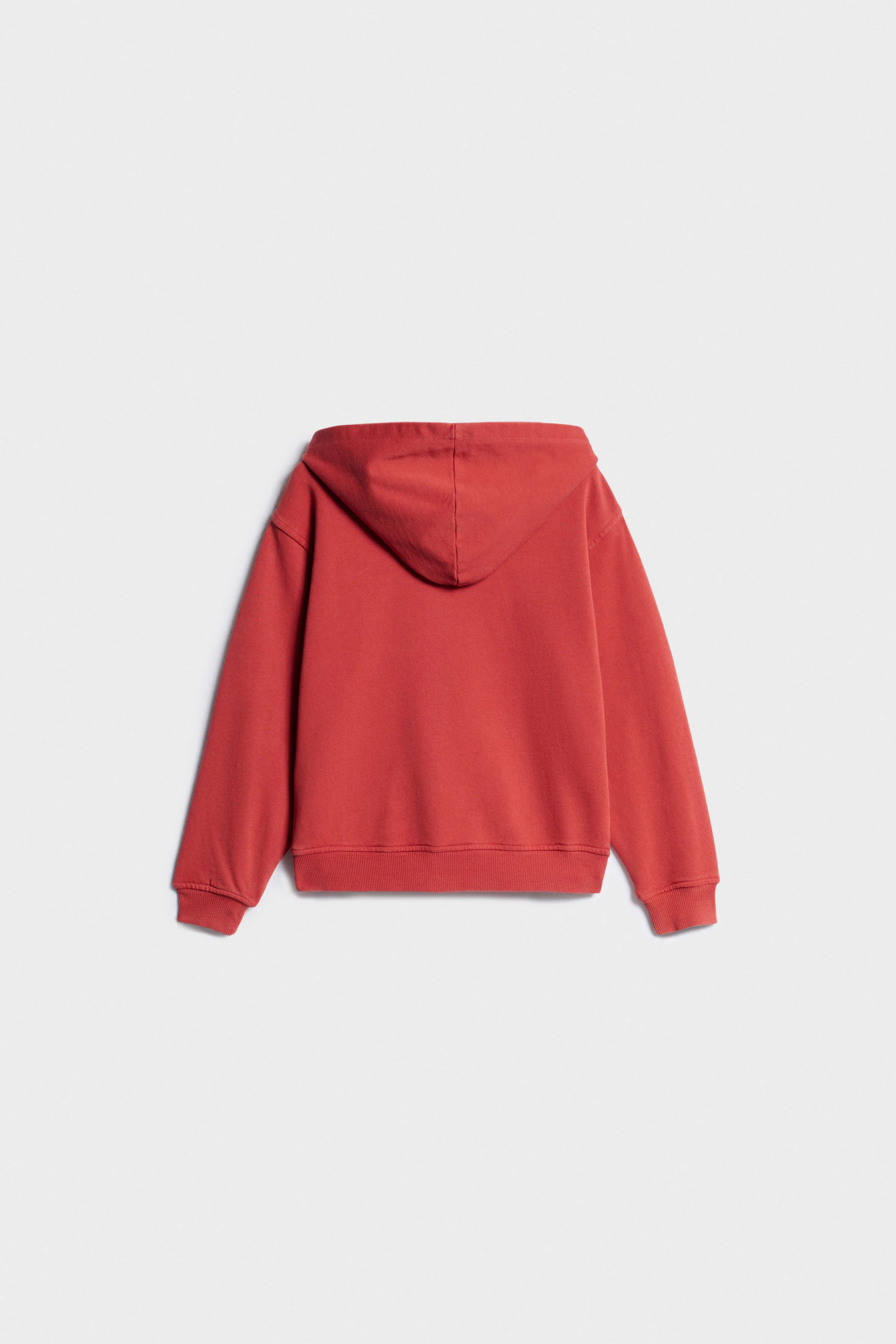 HOODED COTTON SWEATSHIRT - Image 2