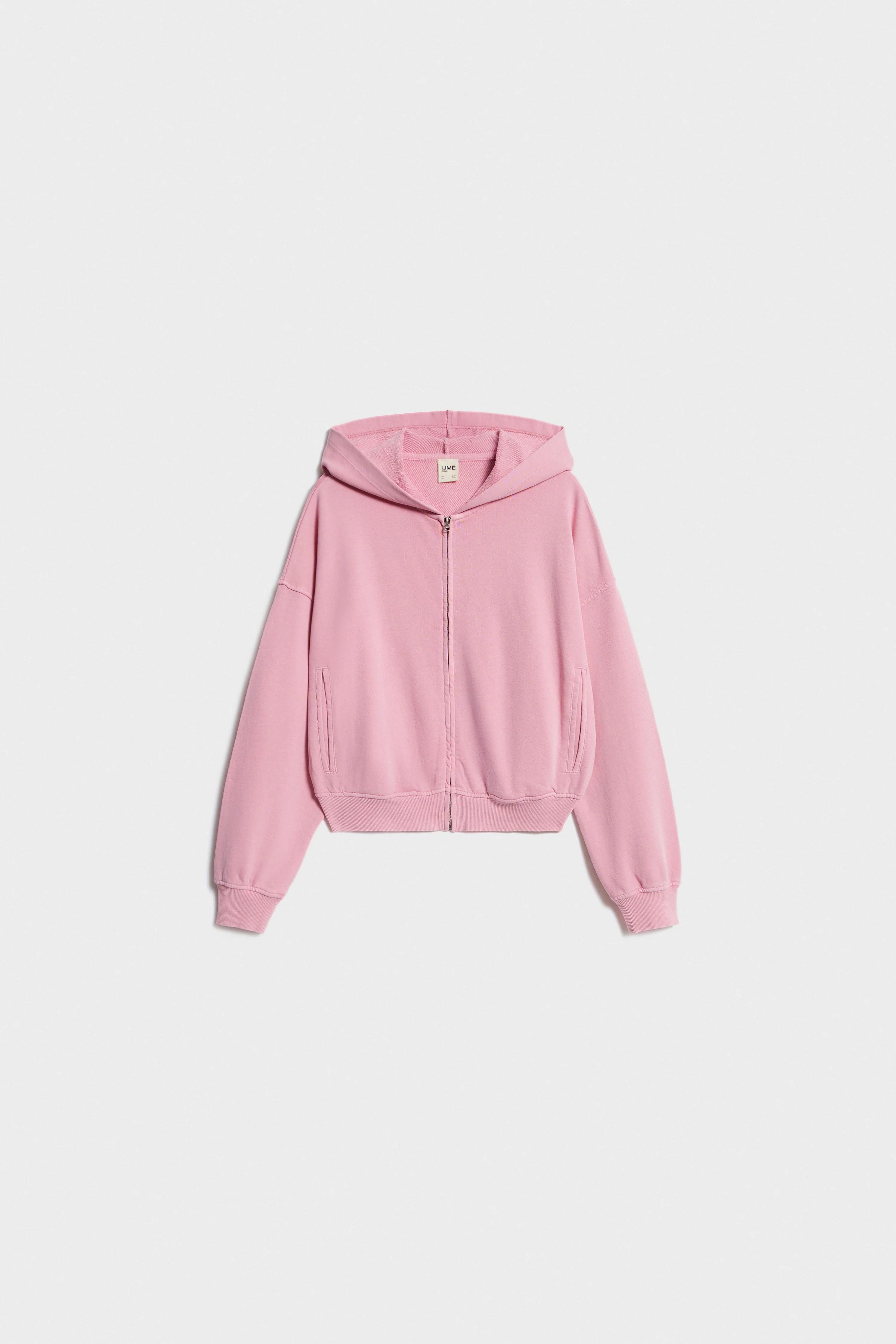 HOODED ZIP-UP SWEATSHIRT - Image 5