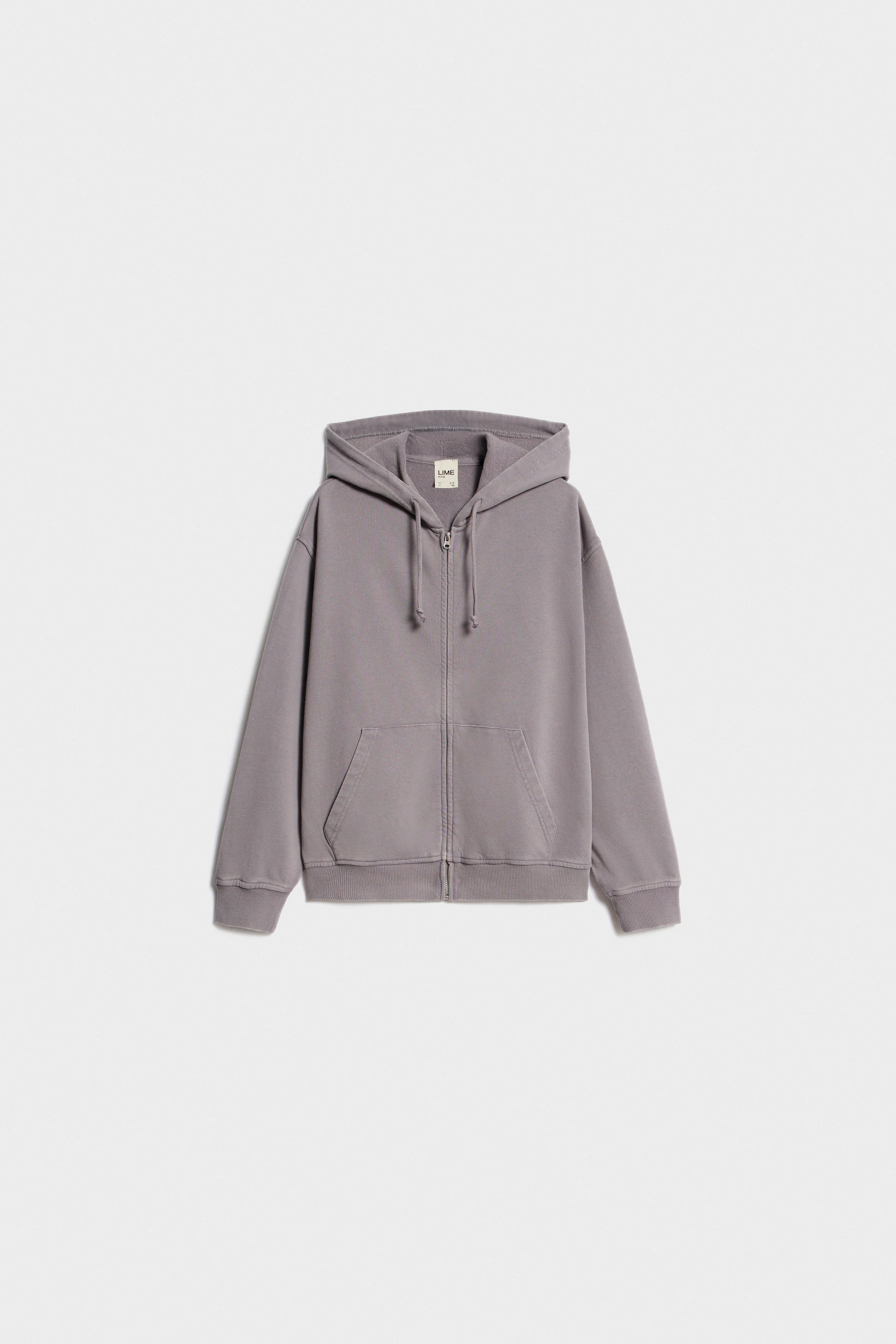 HOODED ZIP-UP SWEATSHIRT - Image 5