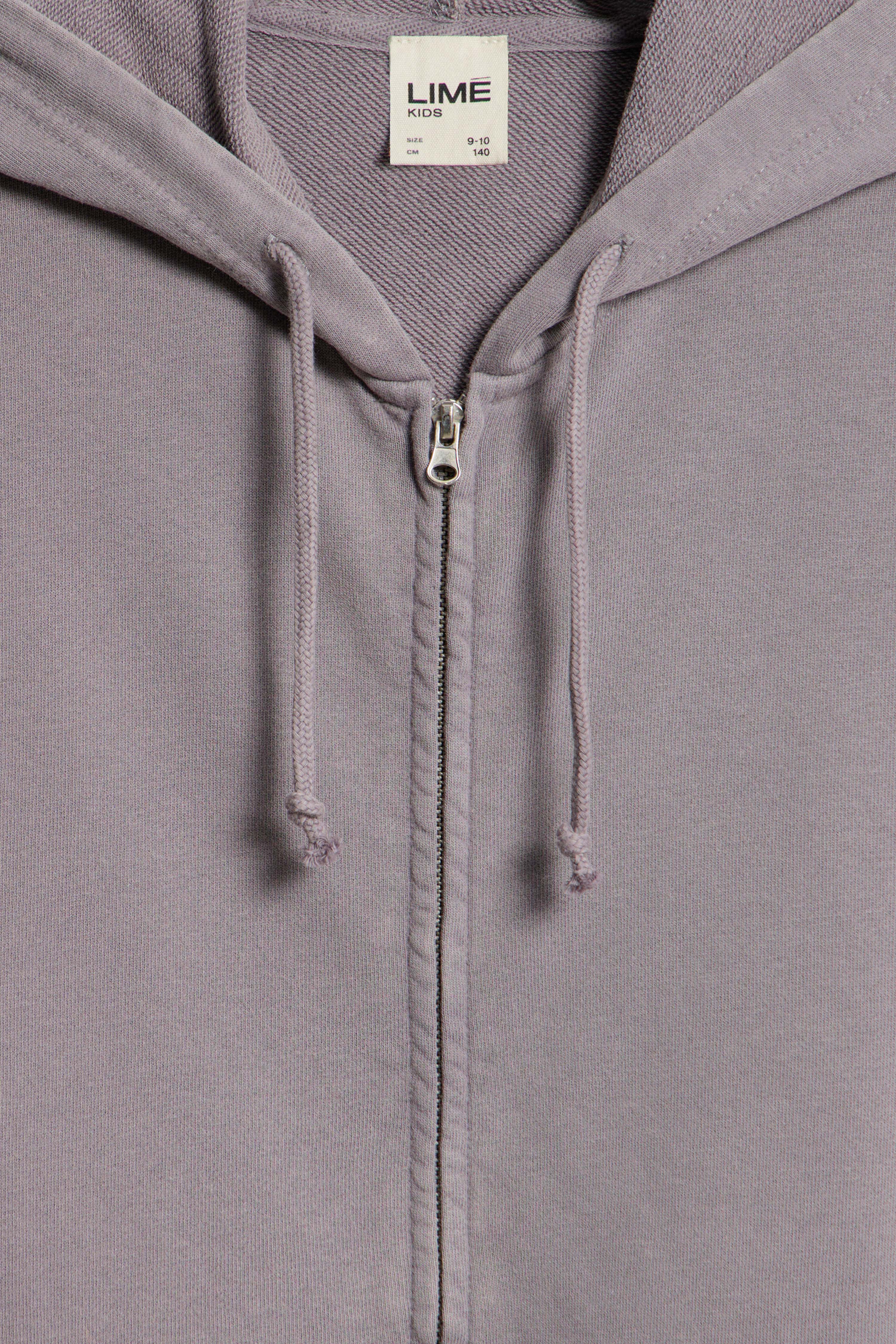 HOODED ZIP-UP SWEATSHIRT - Image 7