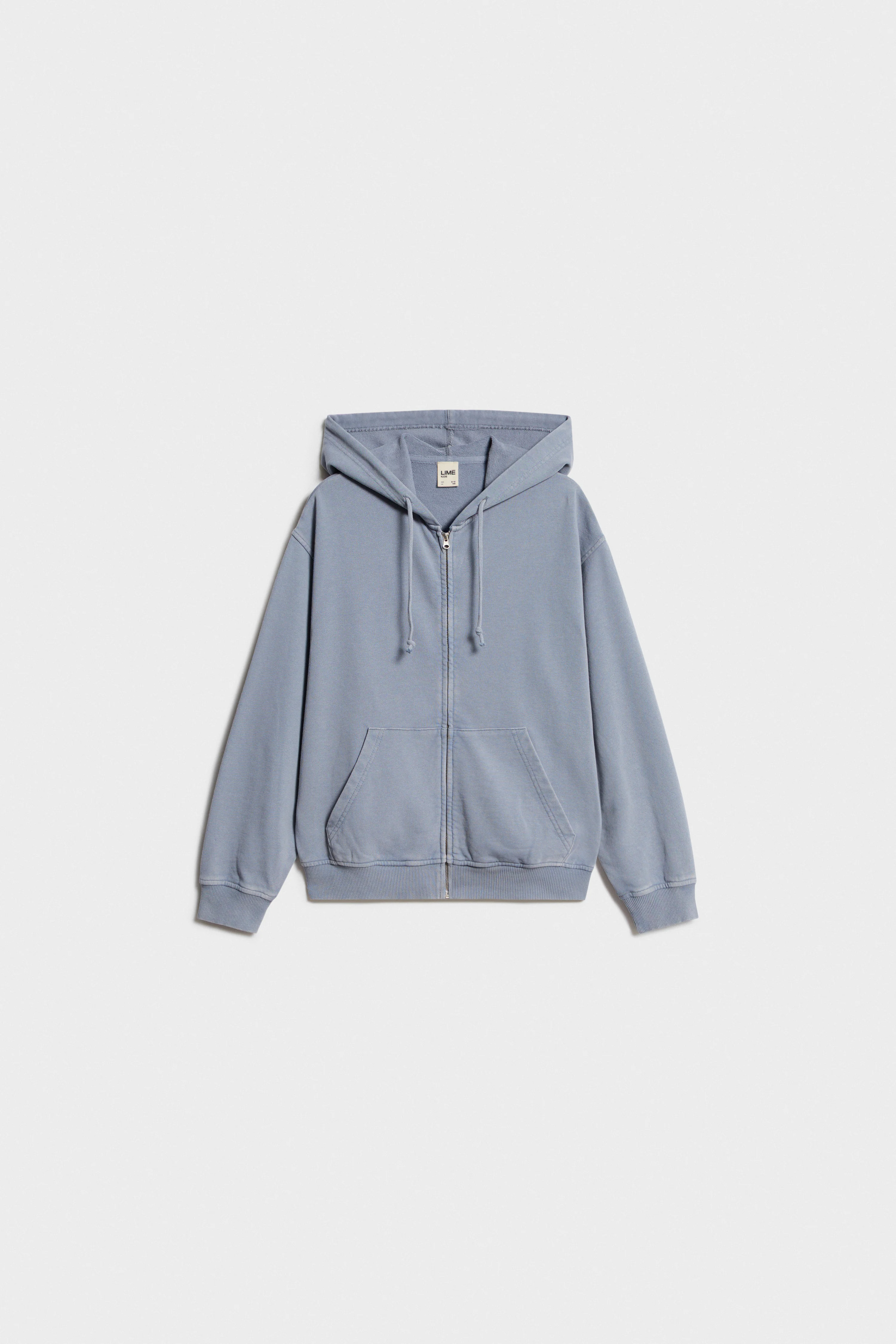 HOODED ZIP-UP SWEATSHIRT - Image 5