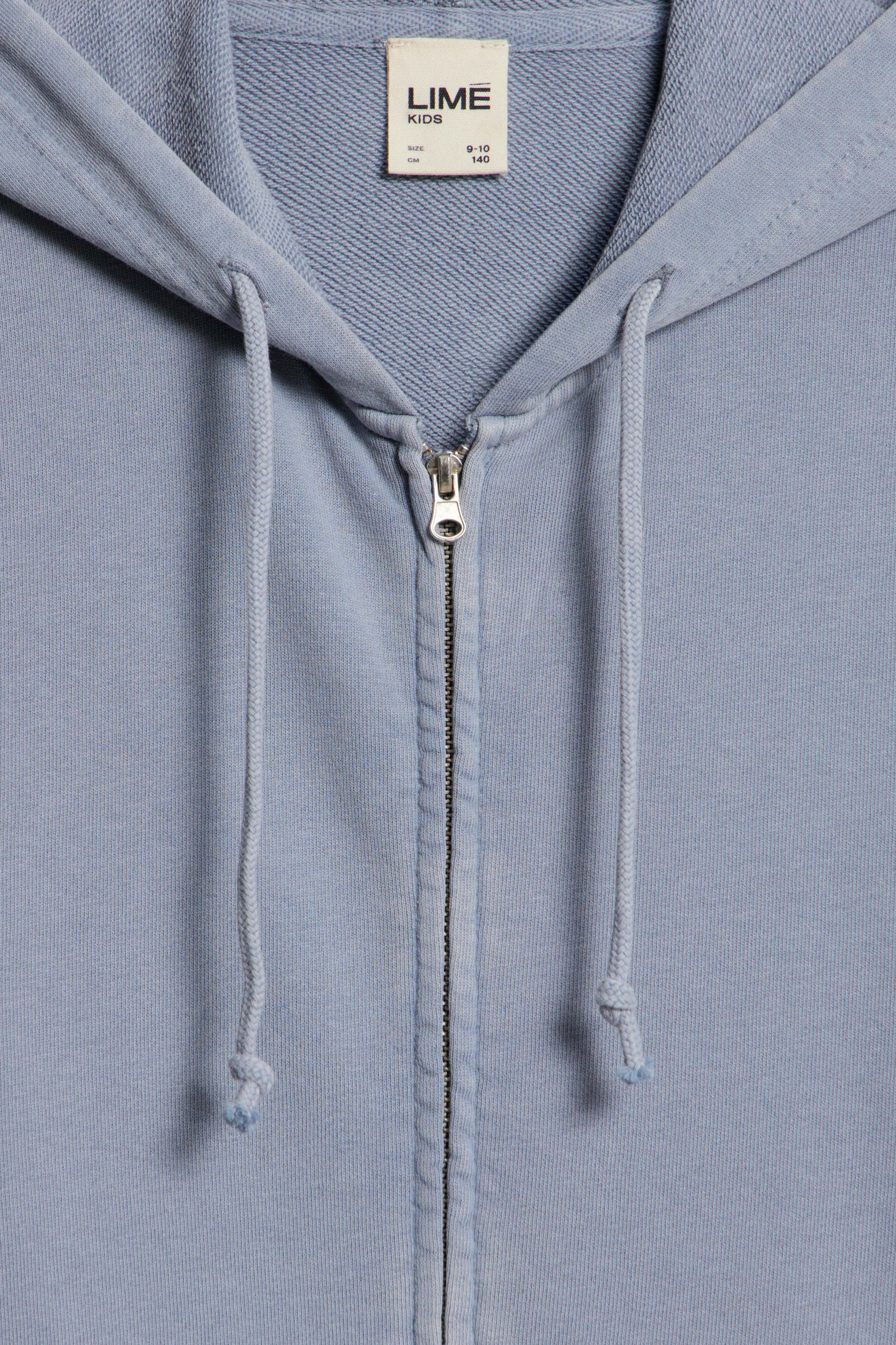 HOODED ZIP-UP SWEATSHIRT - Image 7