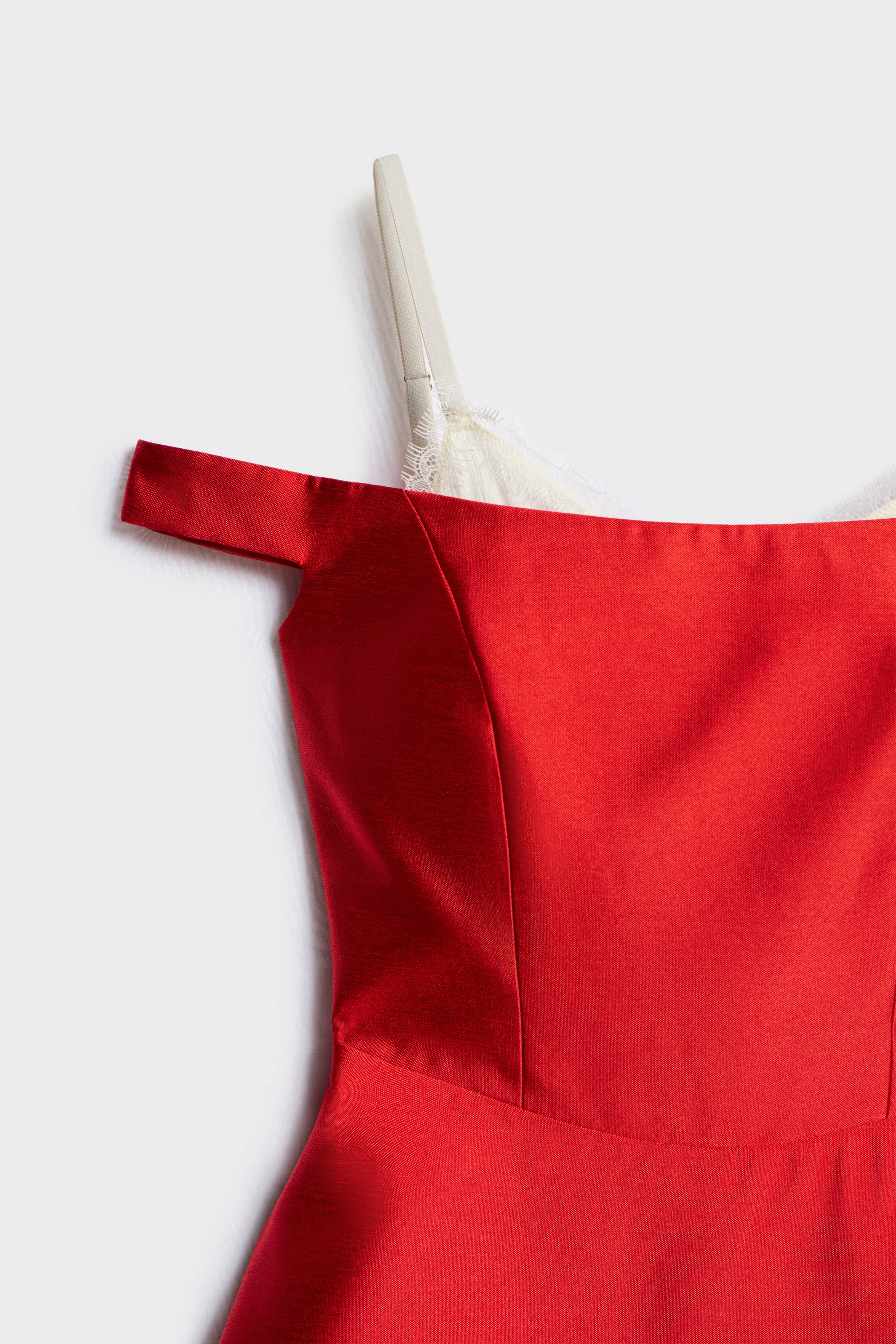 HOURGLASS SATIN DRESS - Image 6