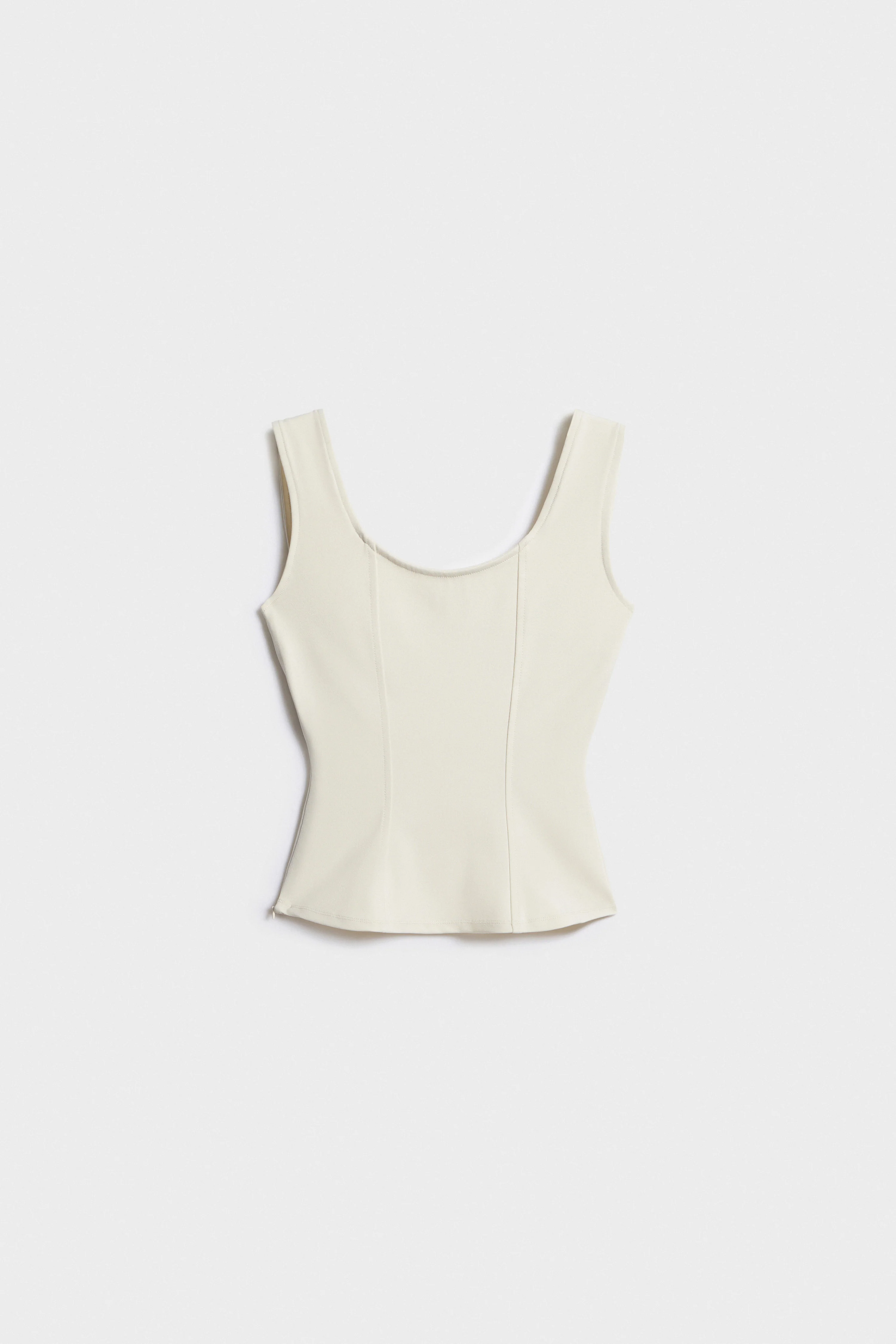 INTERLOCK AND LACE TOP - Image 6