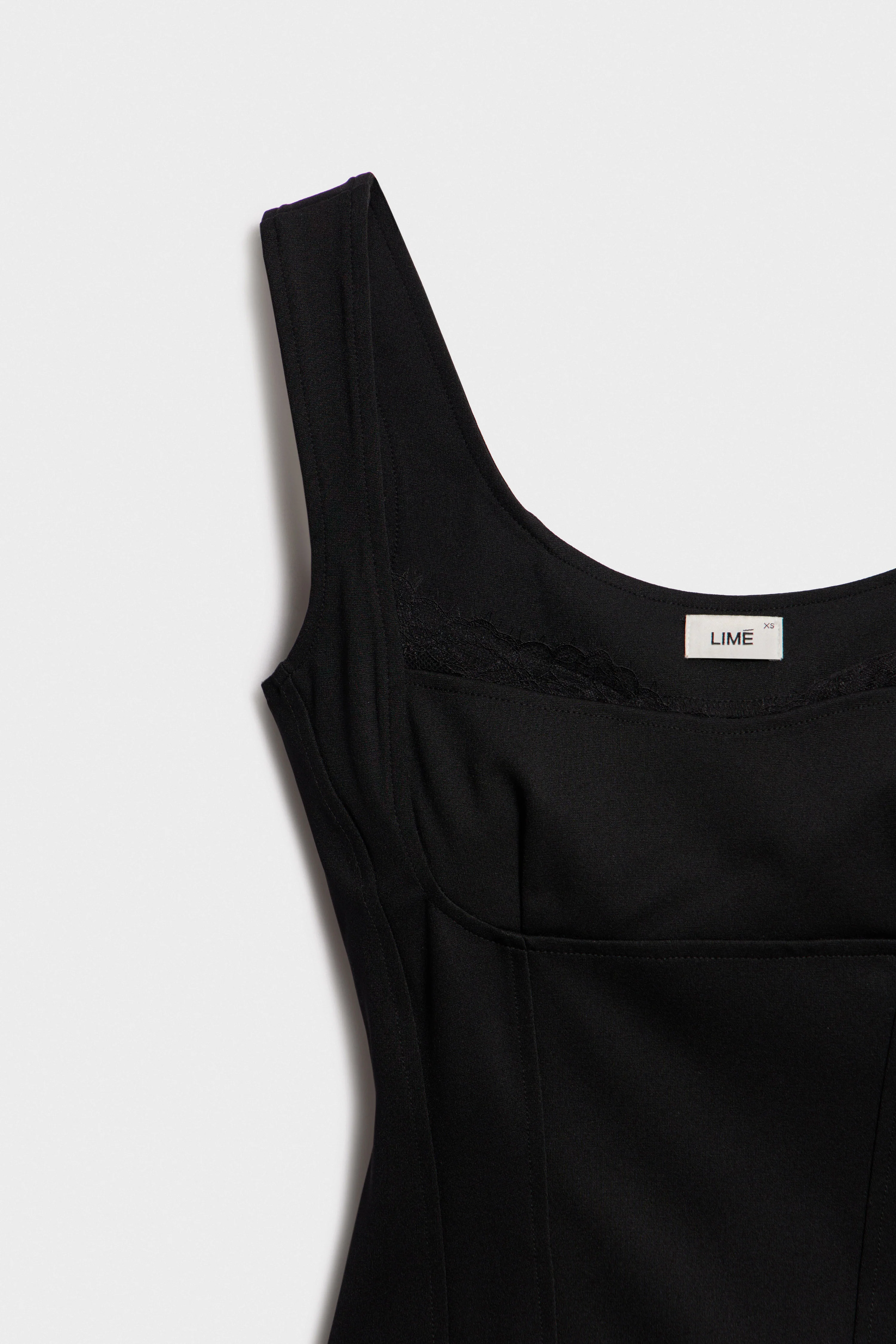 INTERLOCK AND LACE TOP - Image 4