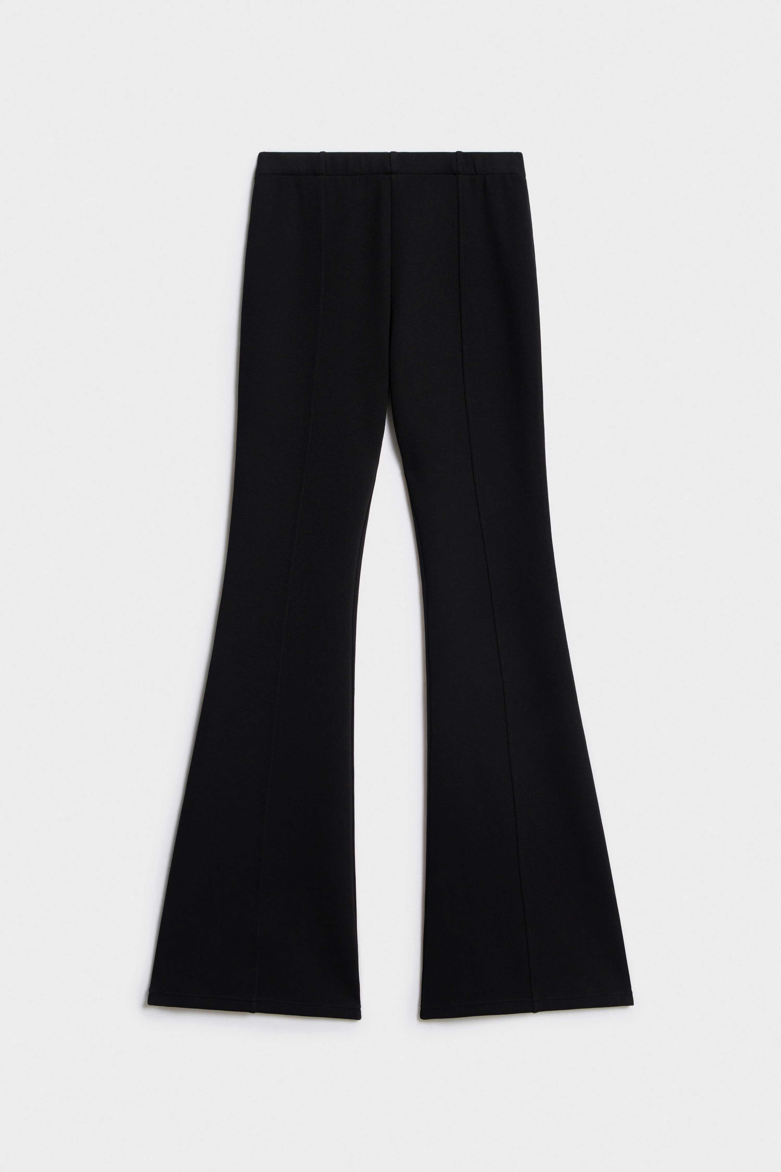 INTERLOCK FLARED TROUSERS - Image 5