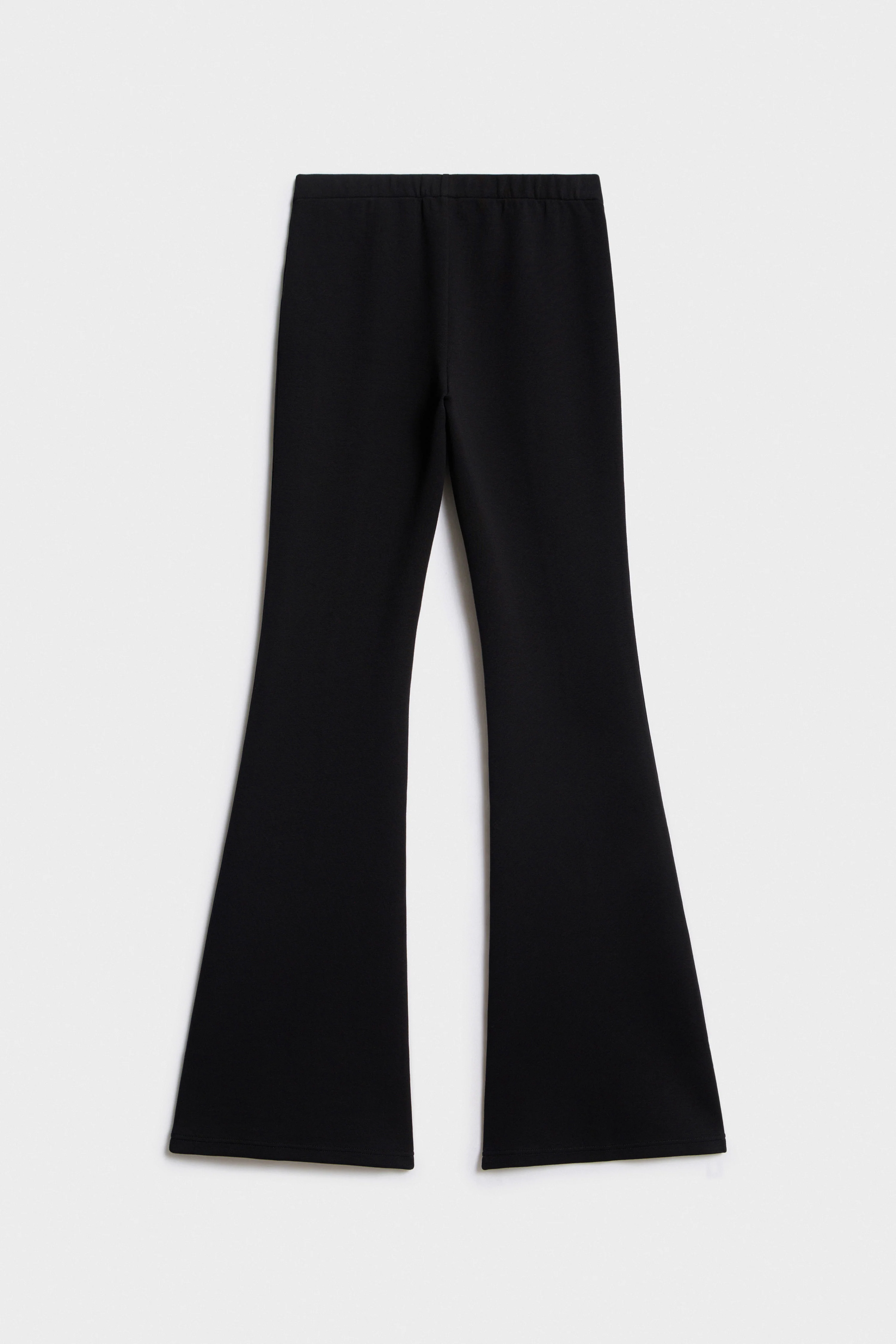 INTERLOCK FLARED TROUSERS - Image 6