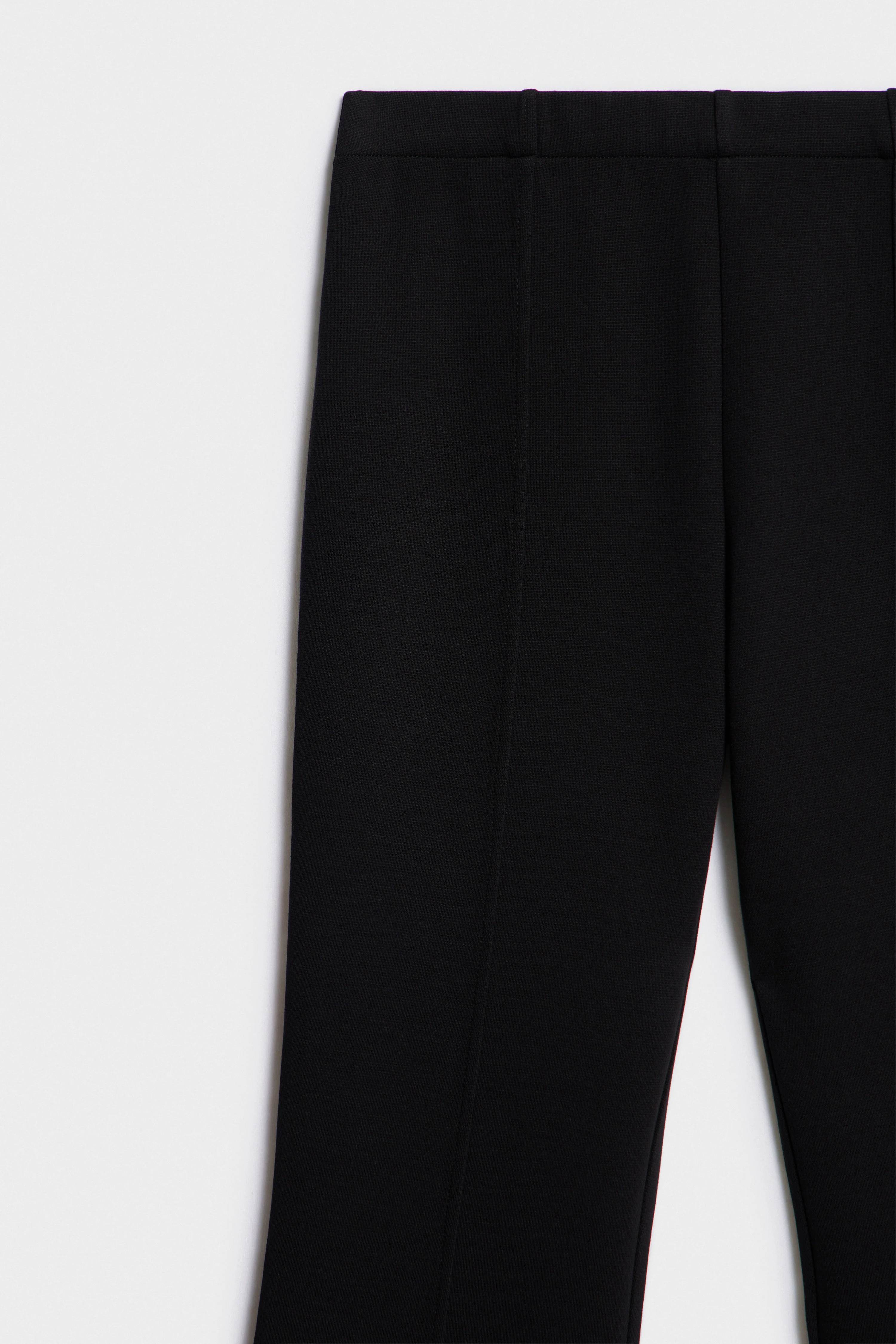 INTERLOCK FLARED TROUSERS - Image 7
