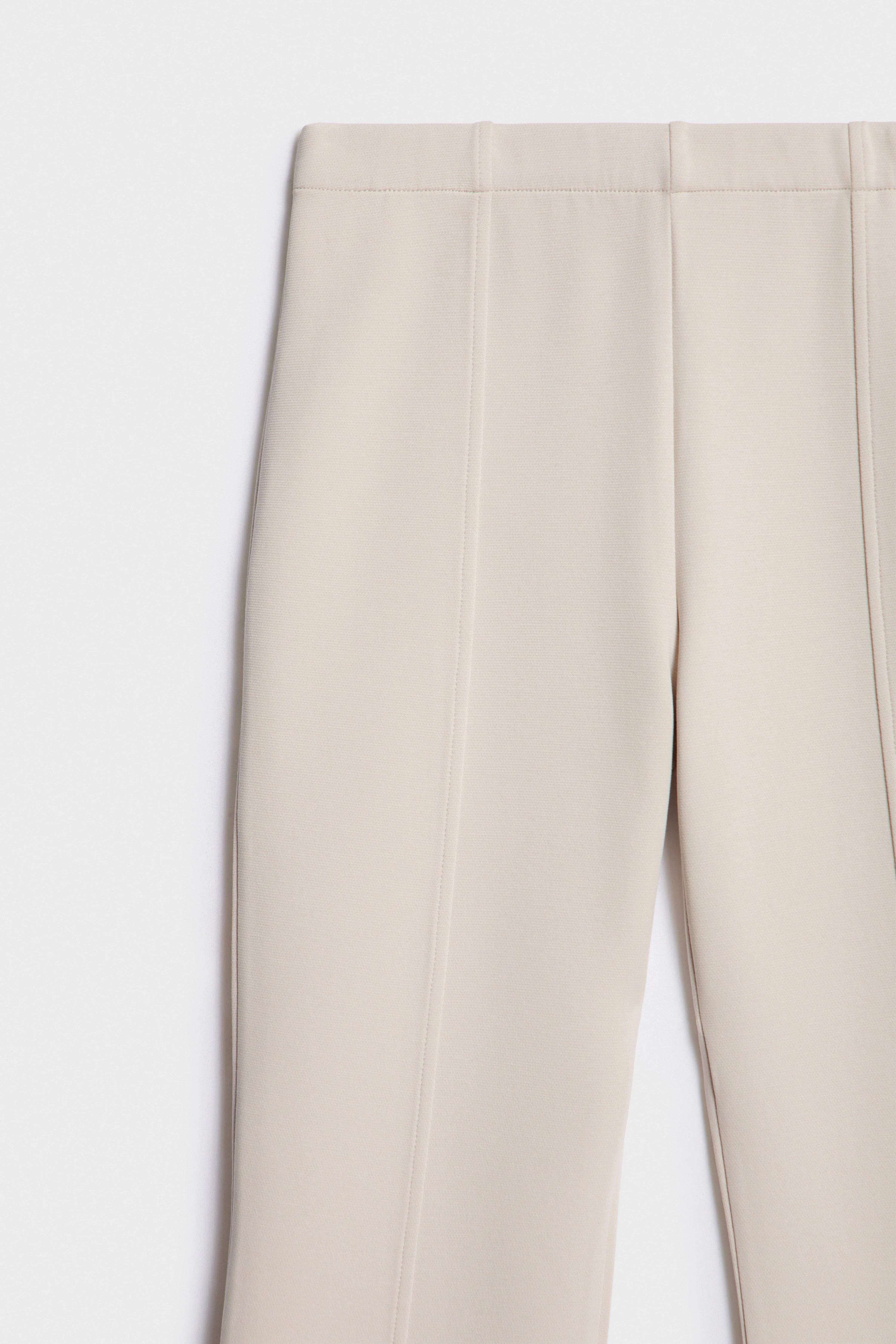 INTERLOCK FLARED TROUSERS - Image 6