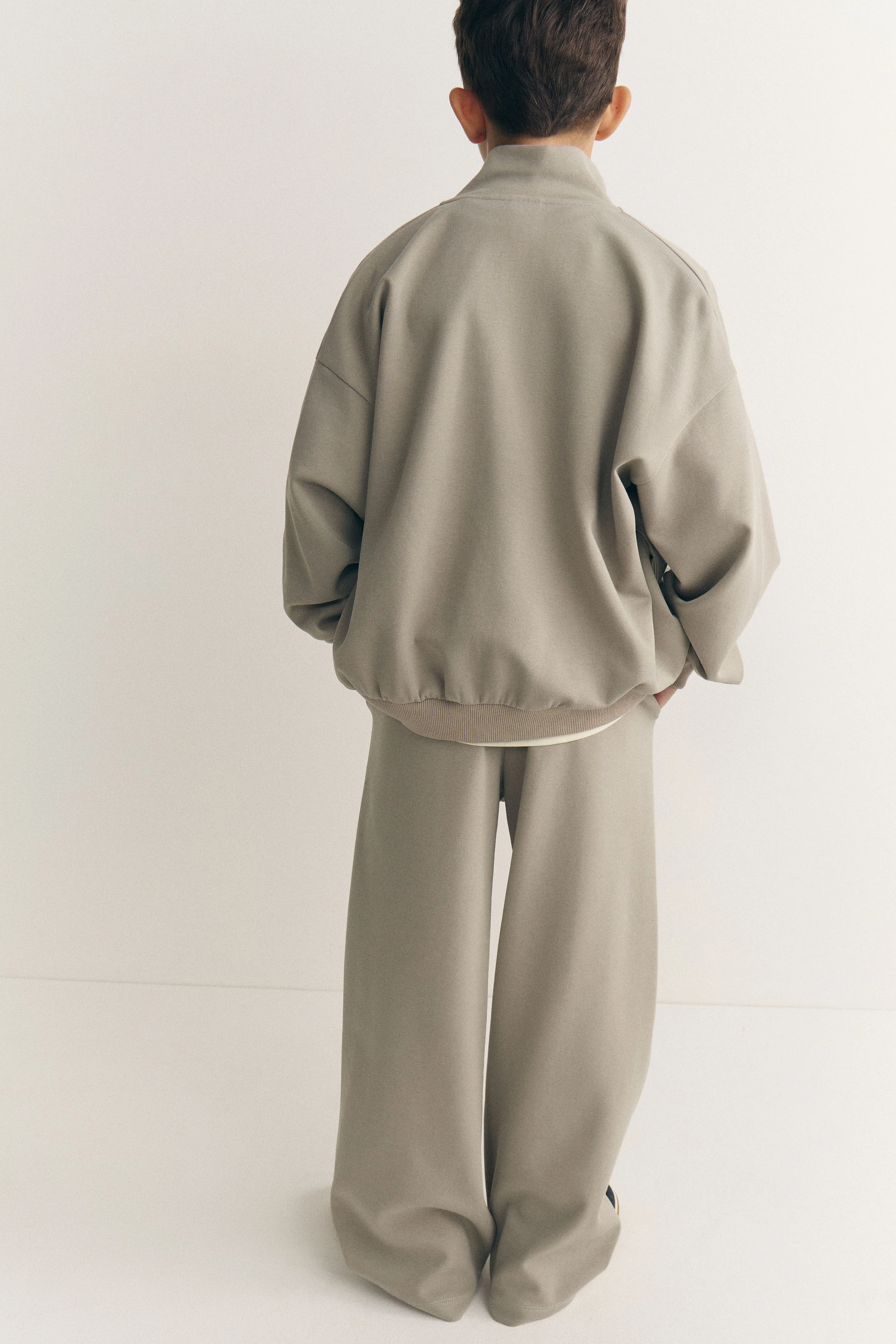 INTERLOCK JERSEY TROUSERS - Image 3