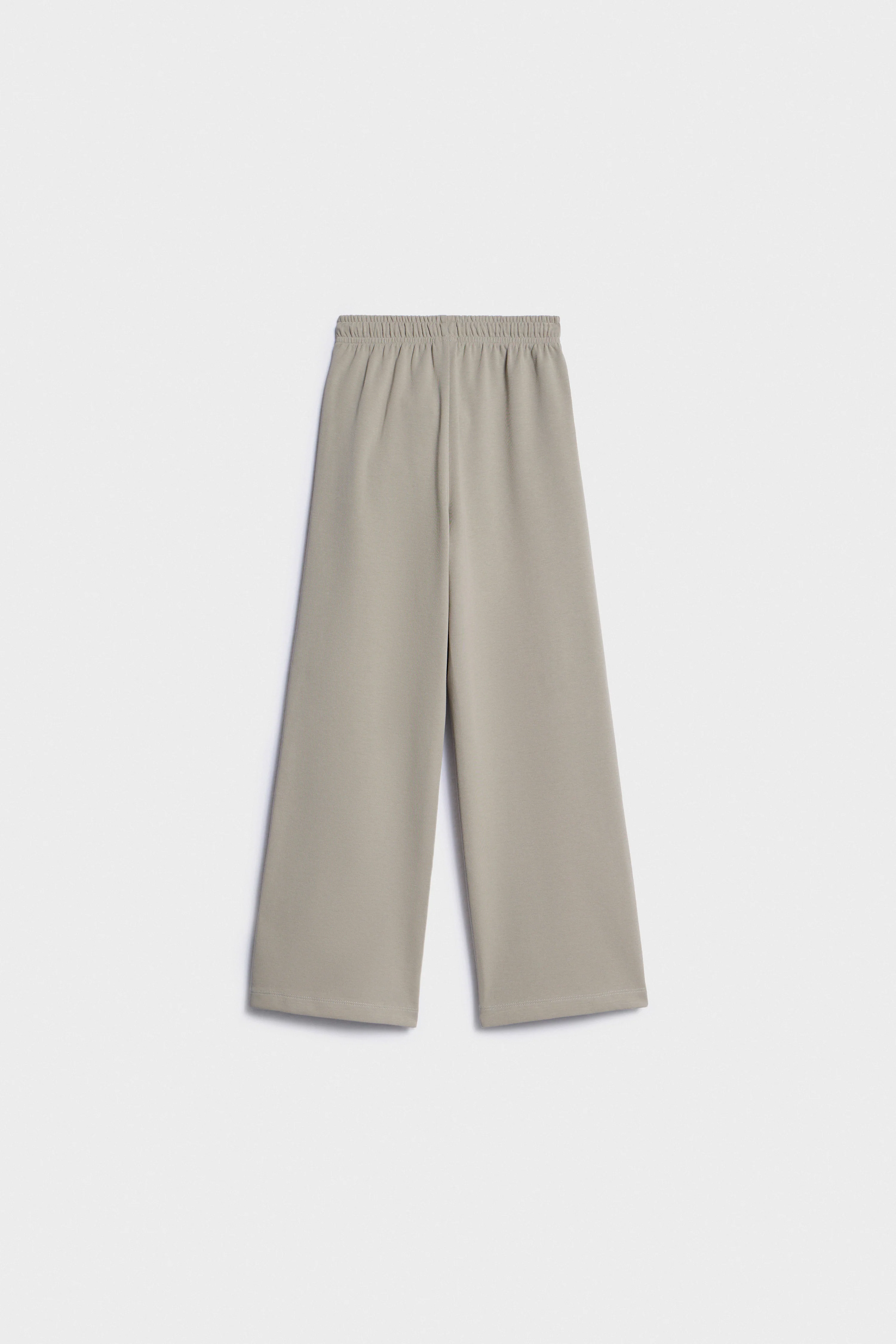 INTERLOCK JERSEY TROUSERS - Image 5