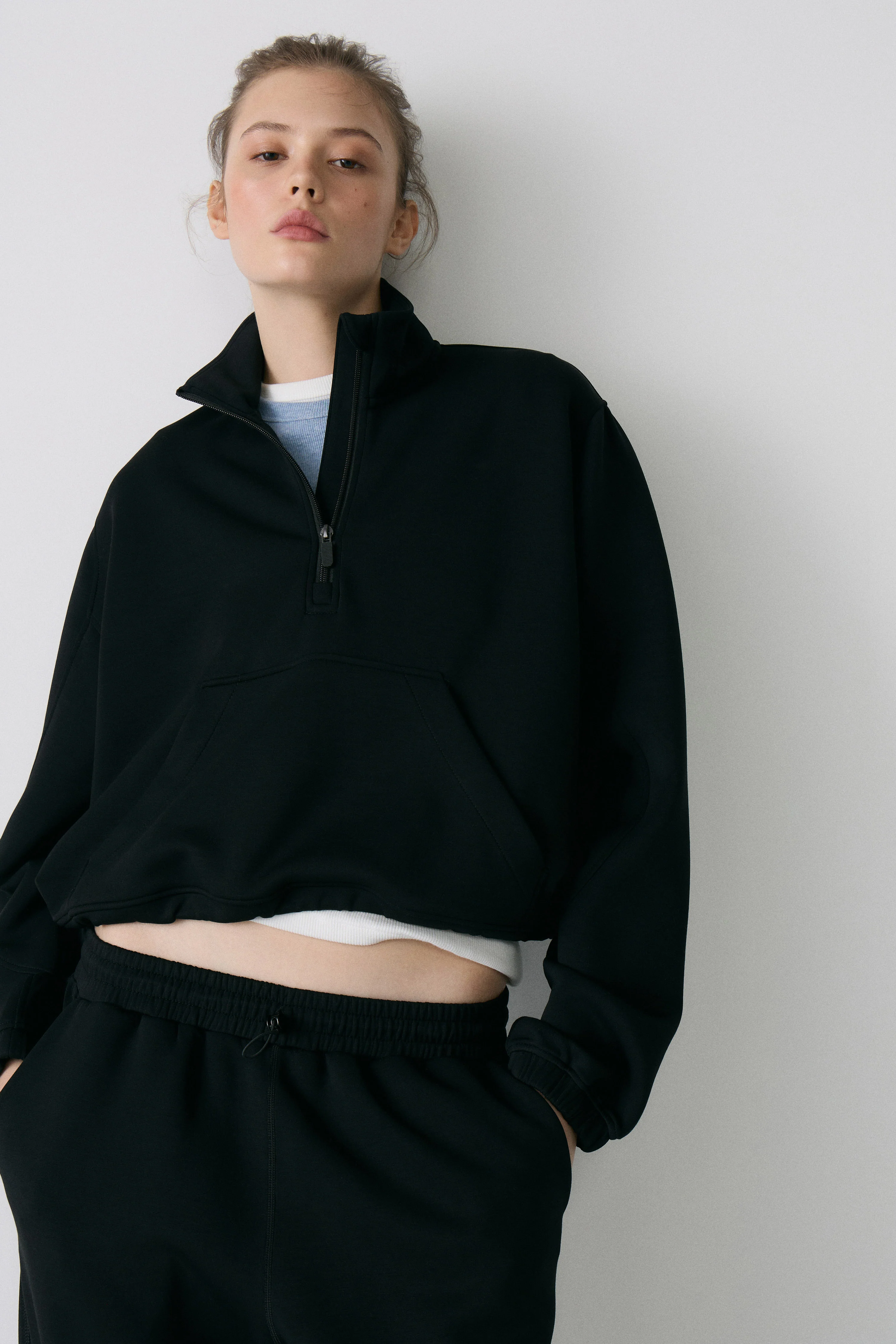 INTERLOCK MODAL SWEATSHIRT