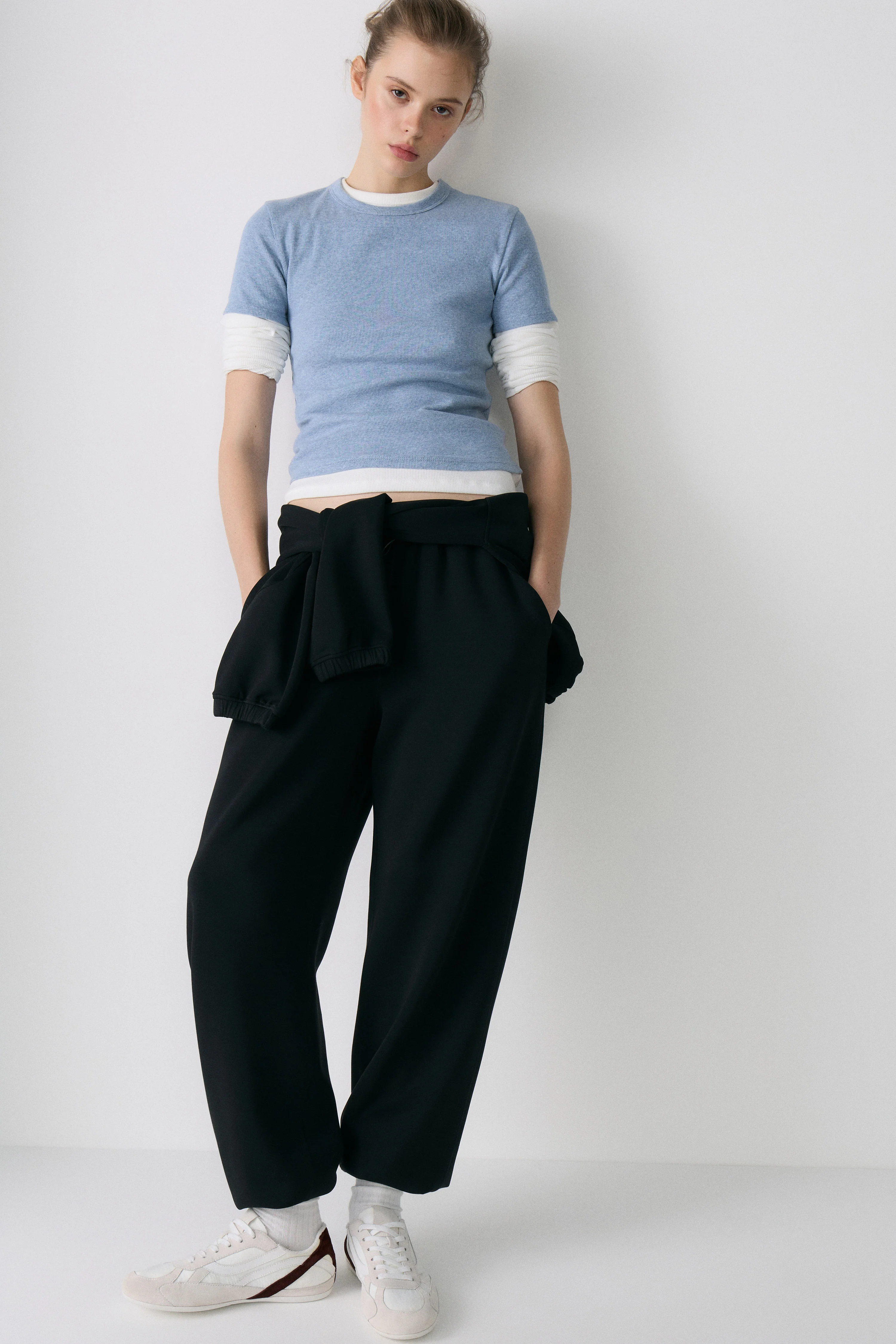 INTERLOCK MODAL TROUSERS