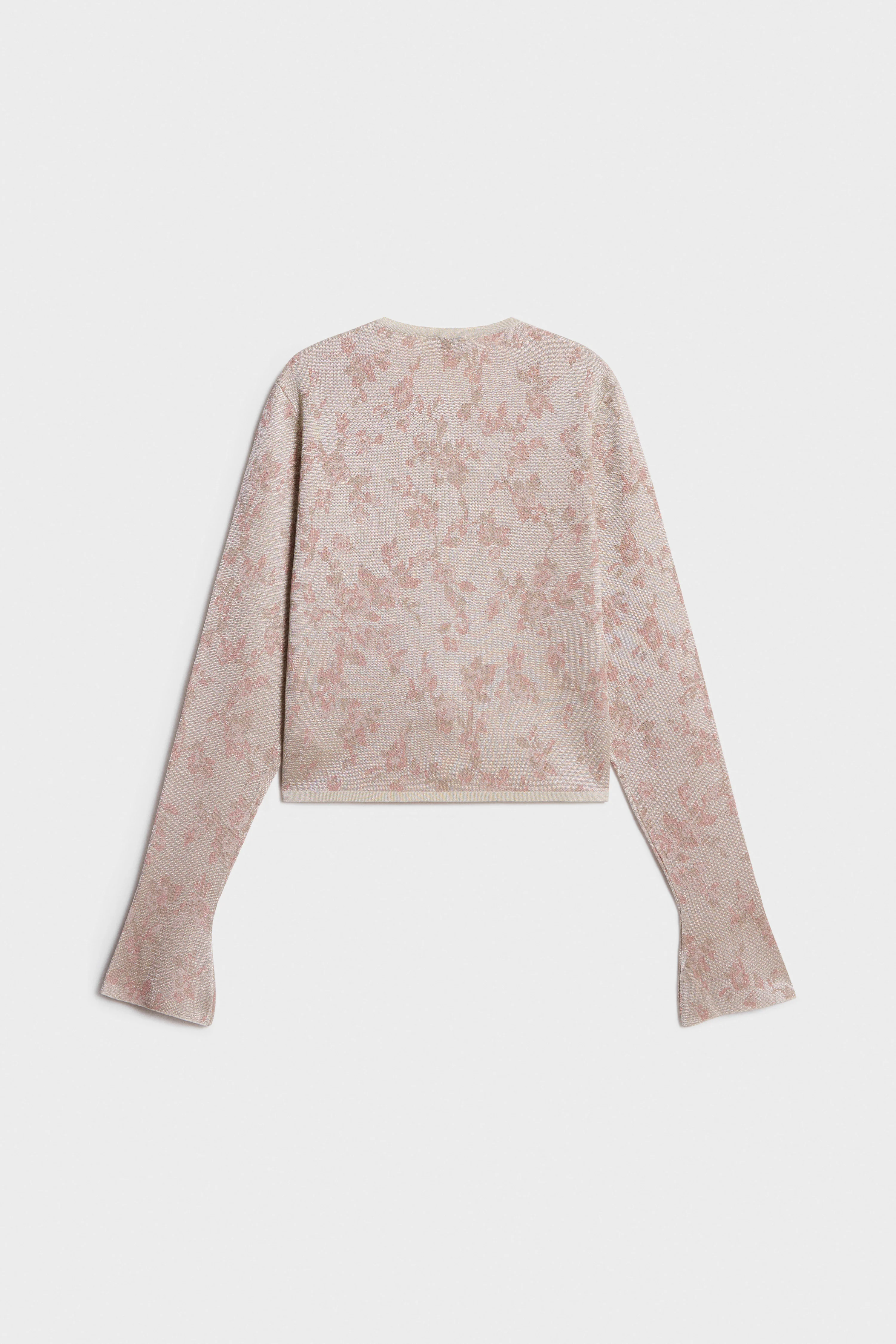 JACQUARD-KNIT CARDIGAN - Image 6