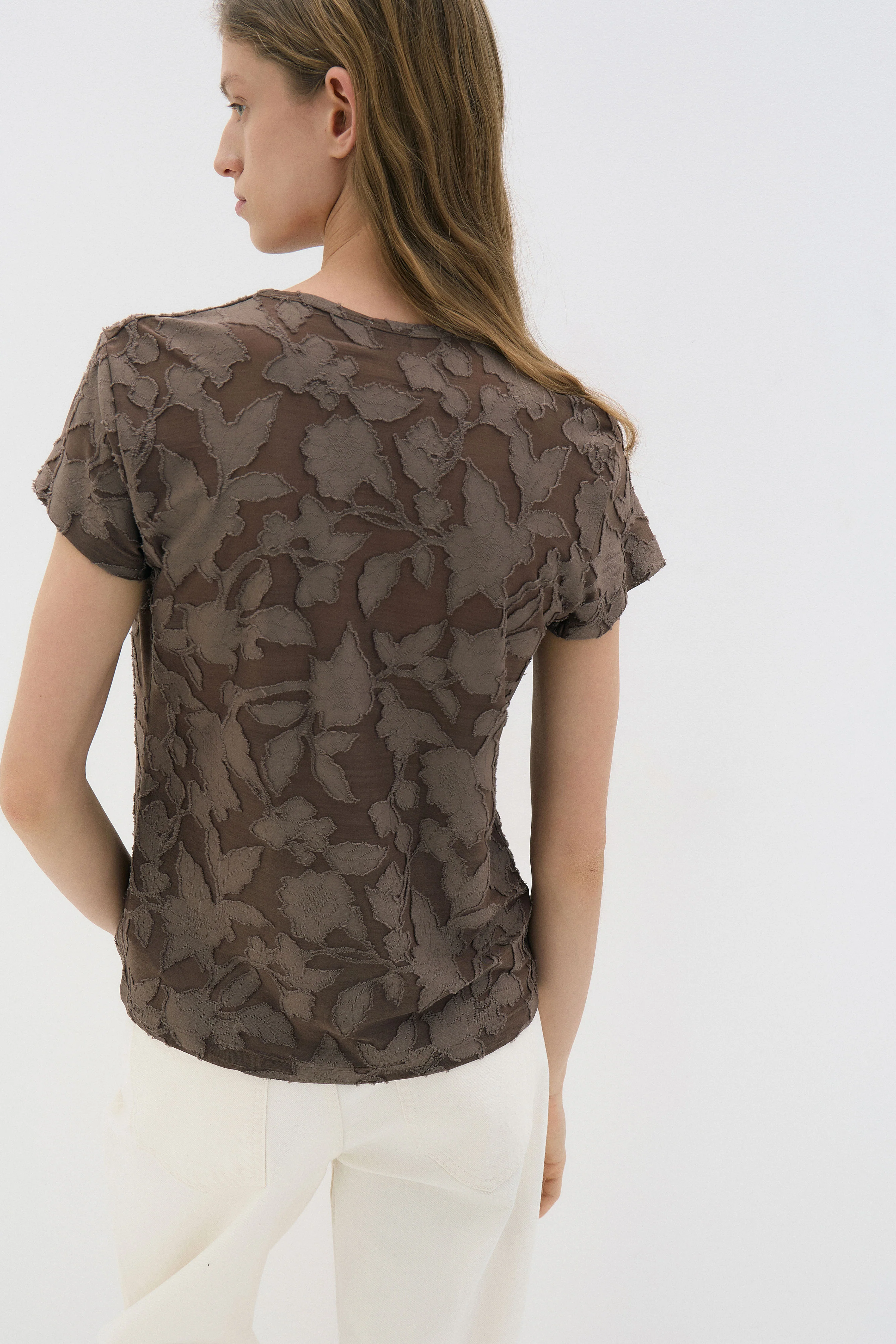 JACQUARD T-SHIRT - Image 3