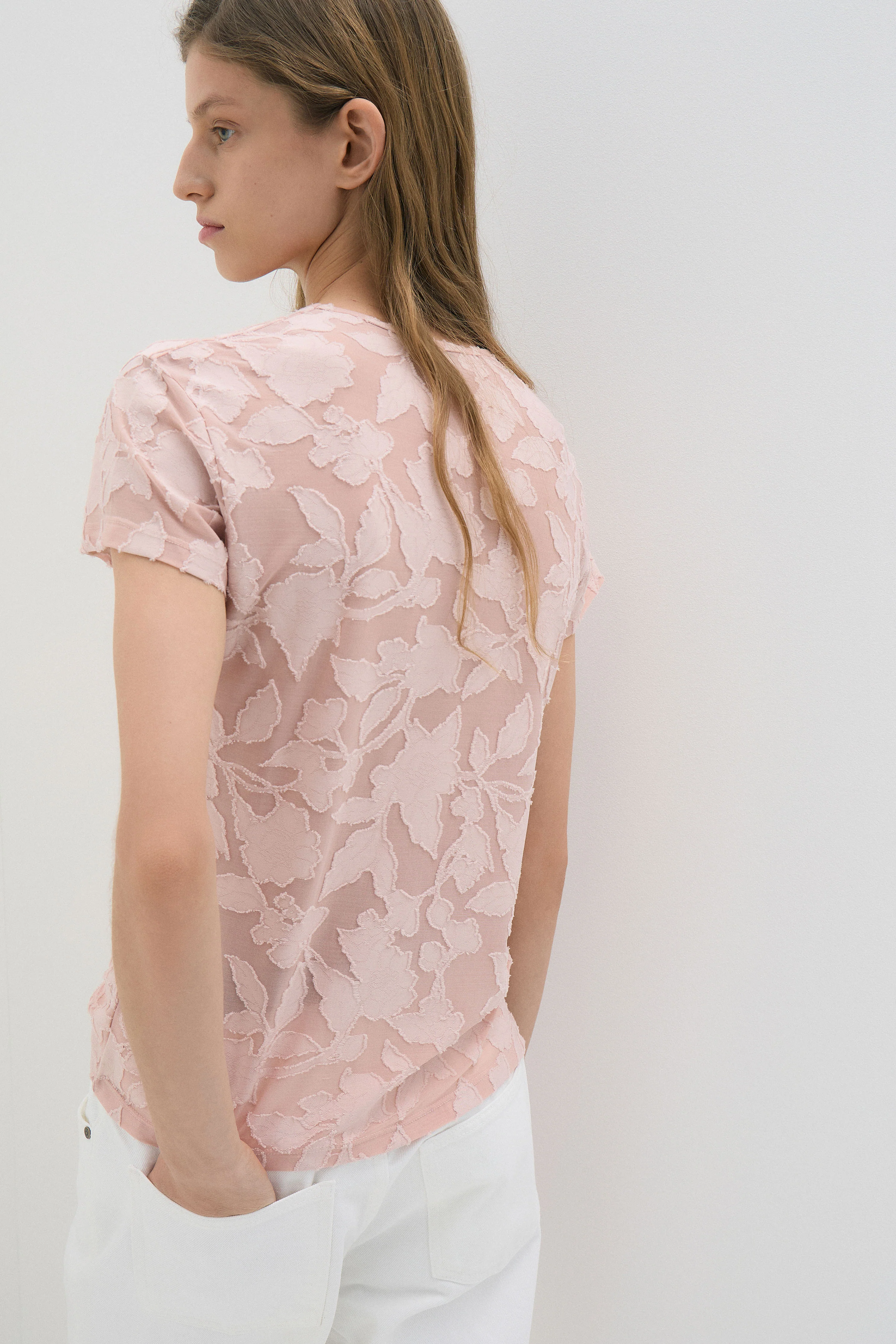 JACQUARD T-SHIRT - Image 4