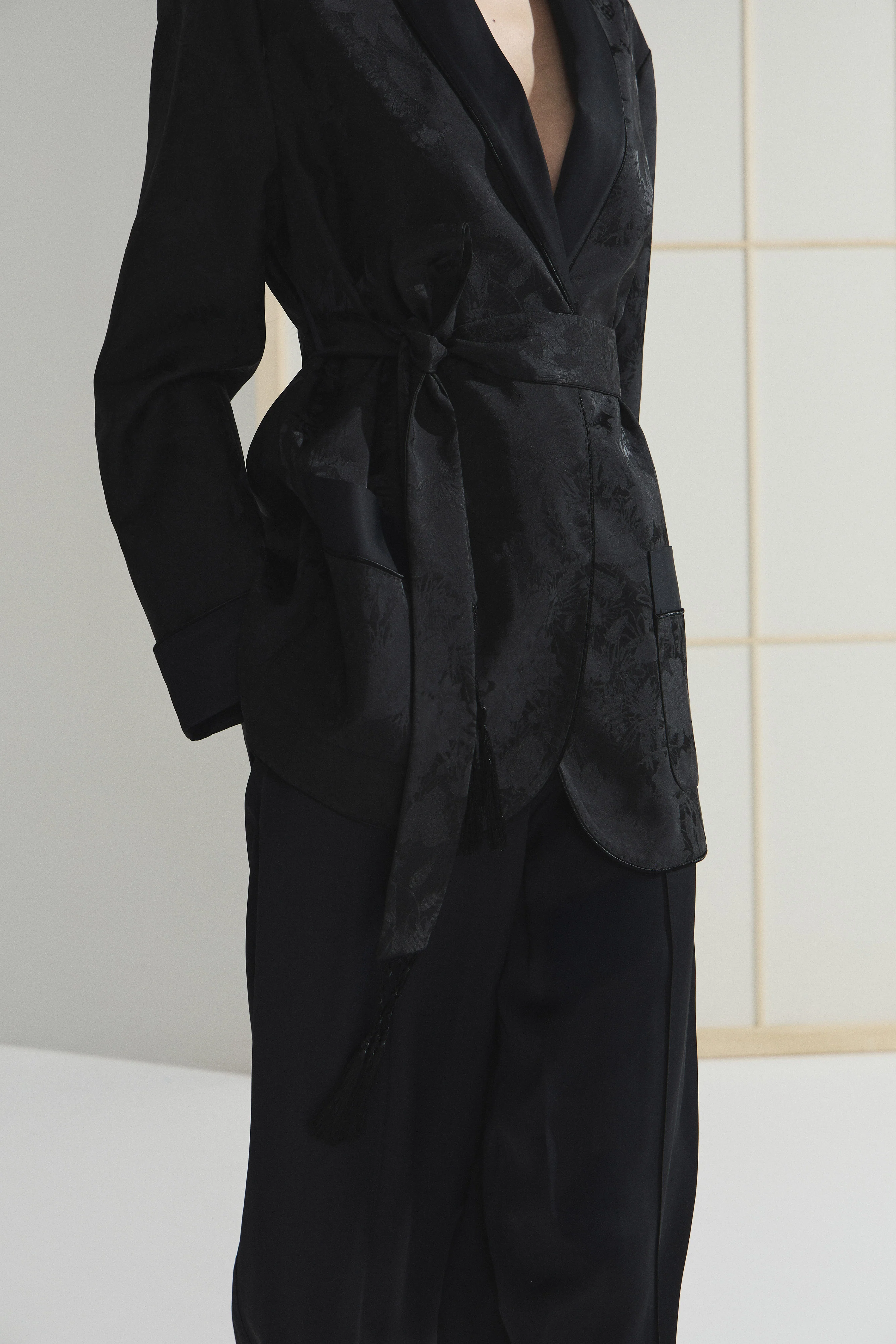 JACQUARD-WEAVE BLAZER - Image 3