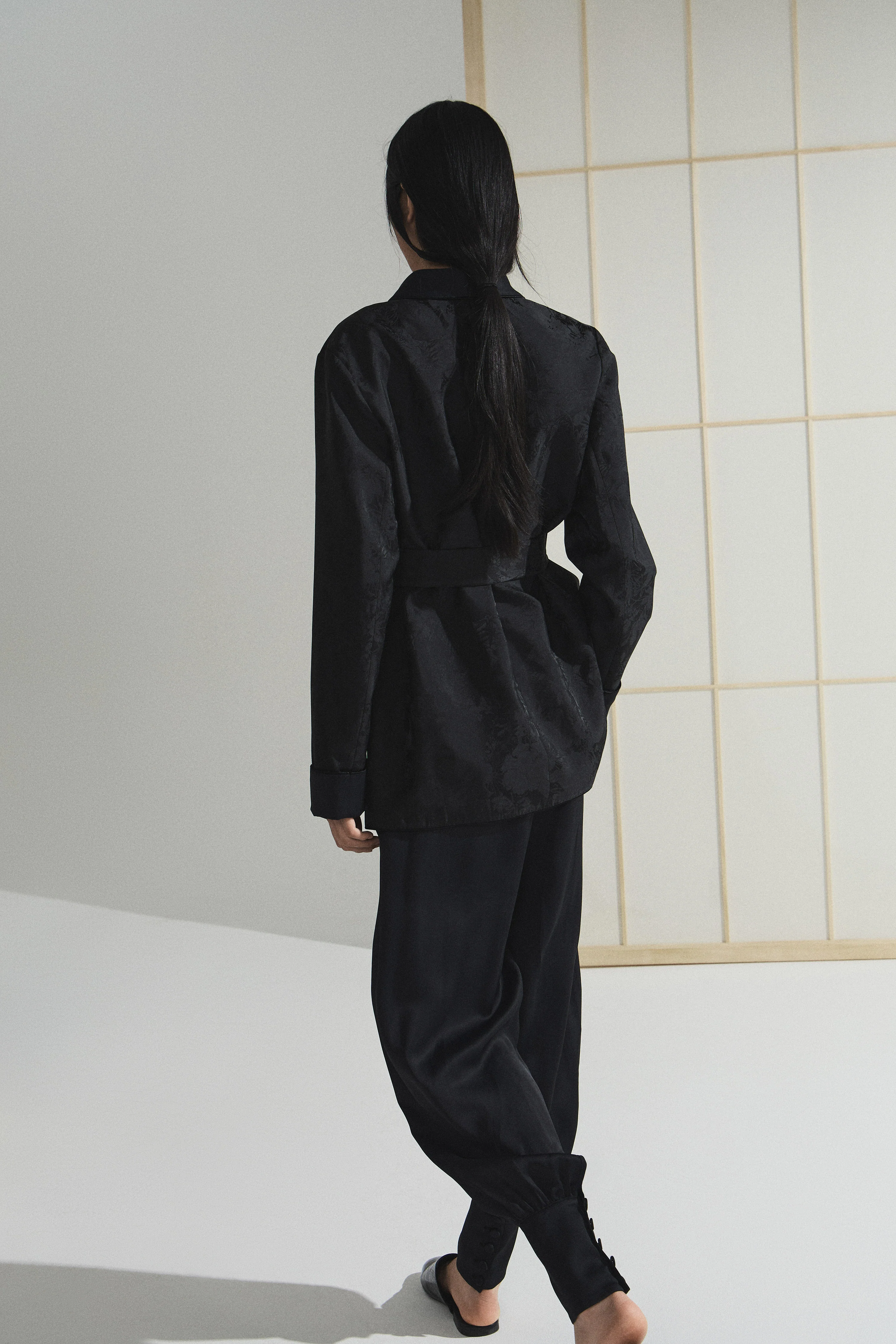 JACQUARD-WEAVE BLAZER - Image 4