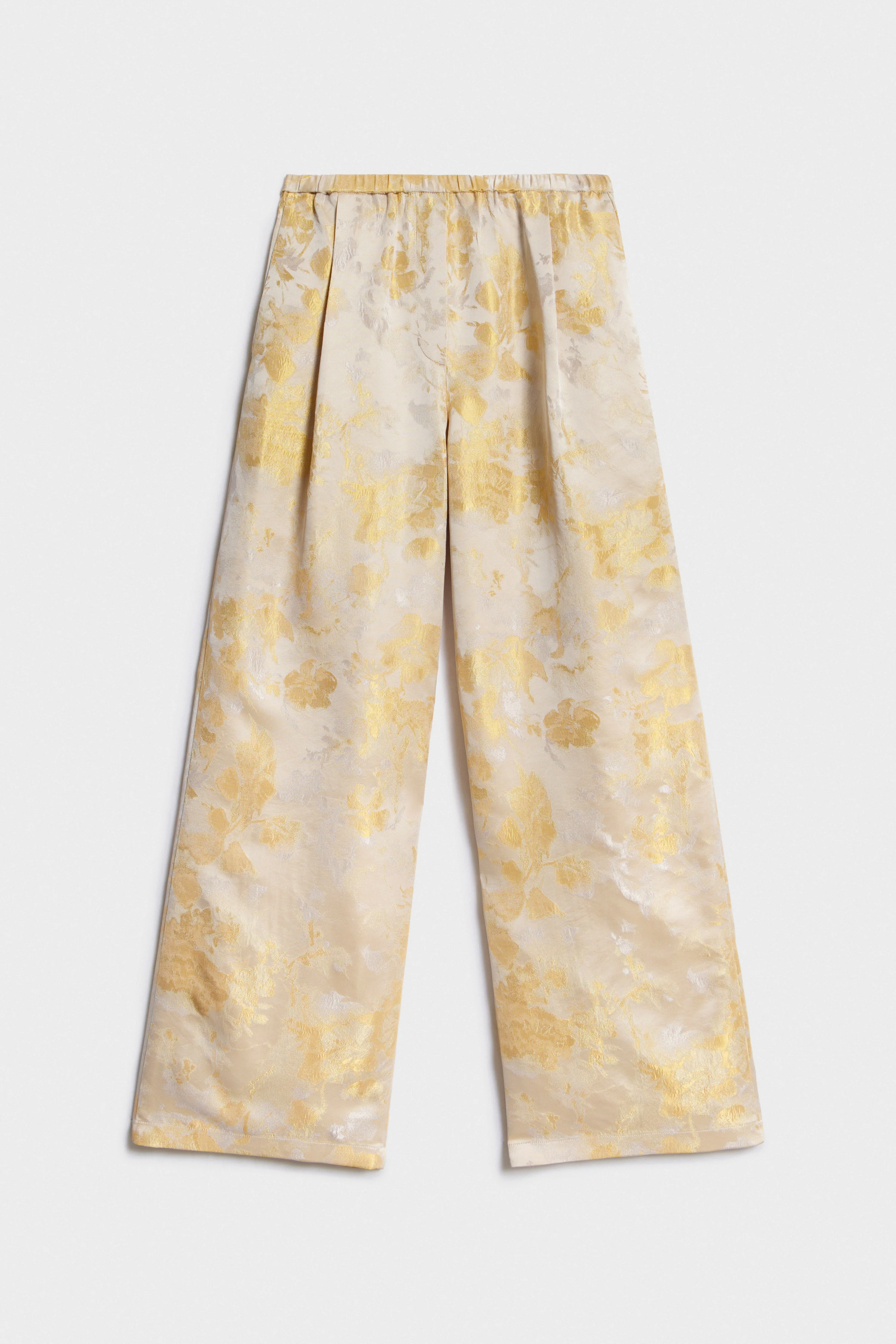 JACQUARD-WEAVE TROUSERS - Image 5