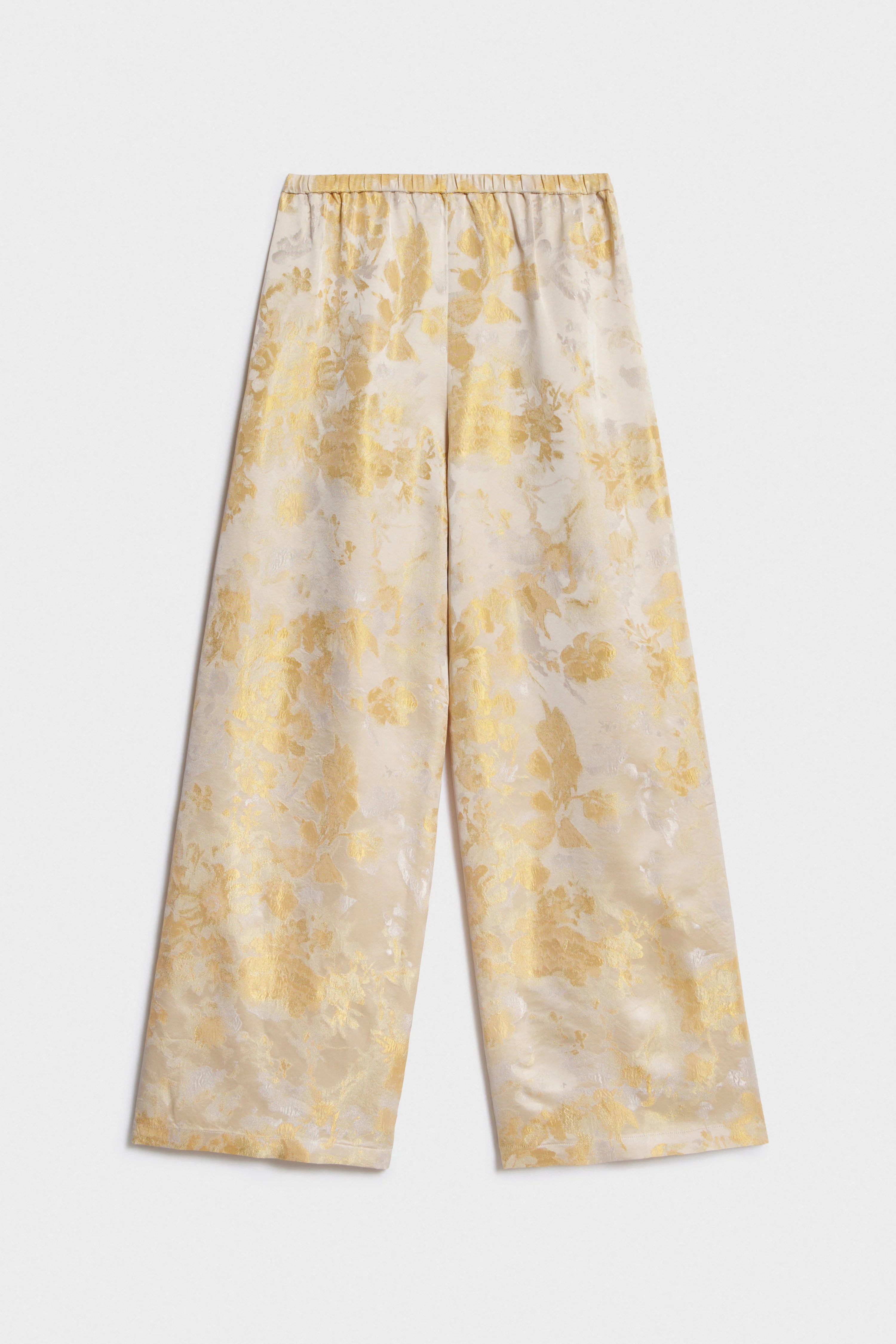 JACQUARD-WEAVE TROUSERS - Image 6