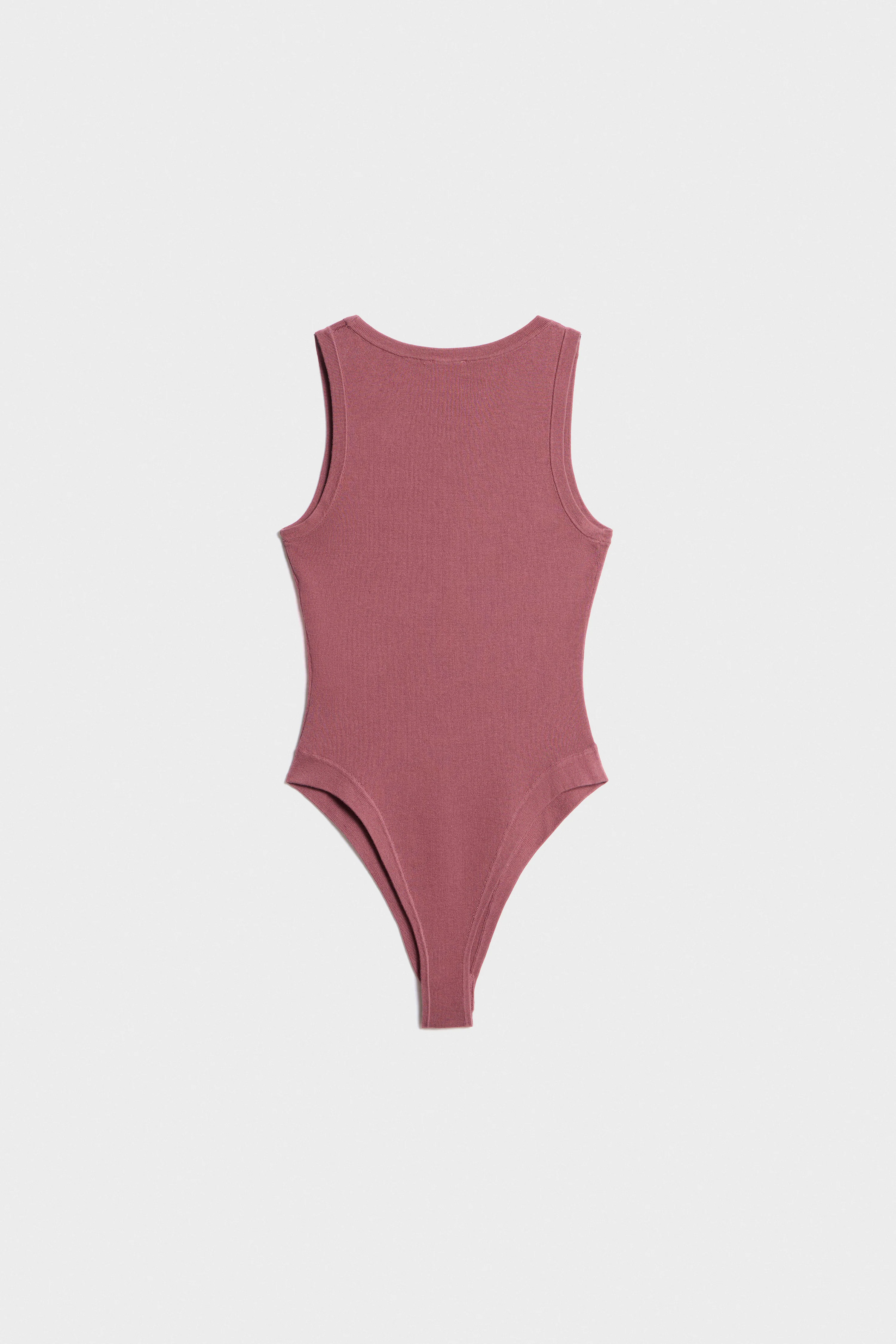 KNIT MODAL-COTTON BODYSUIT - Image 8