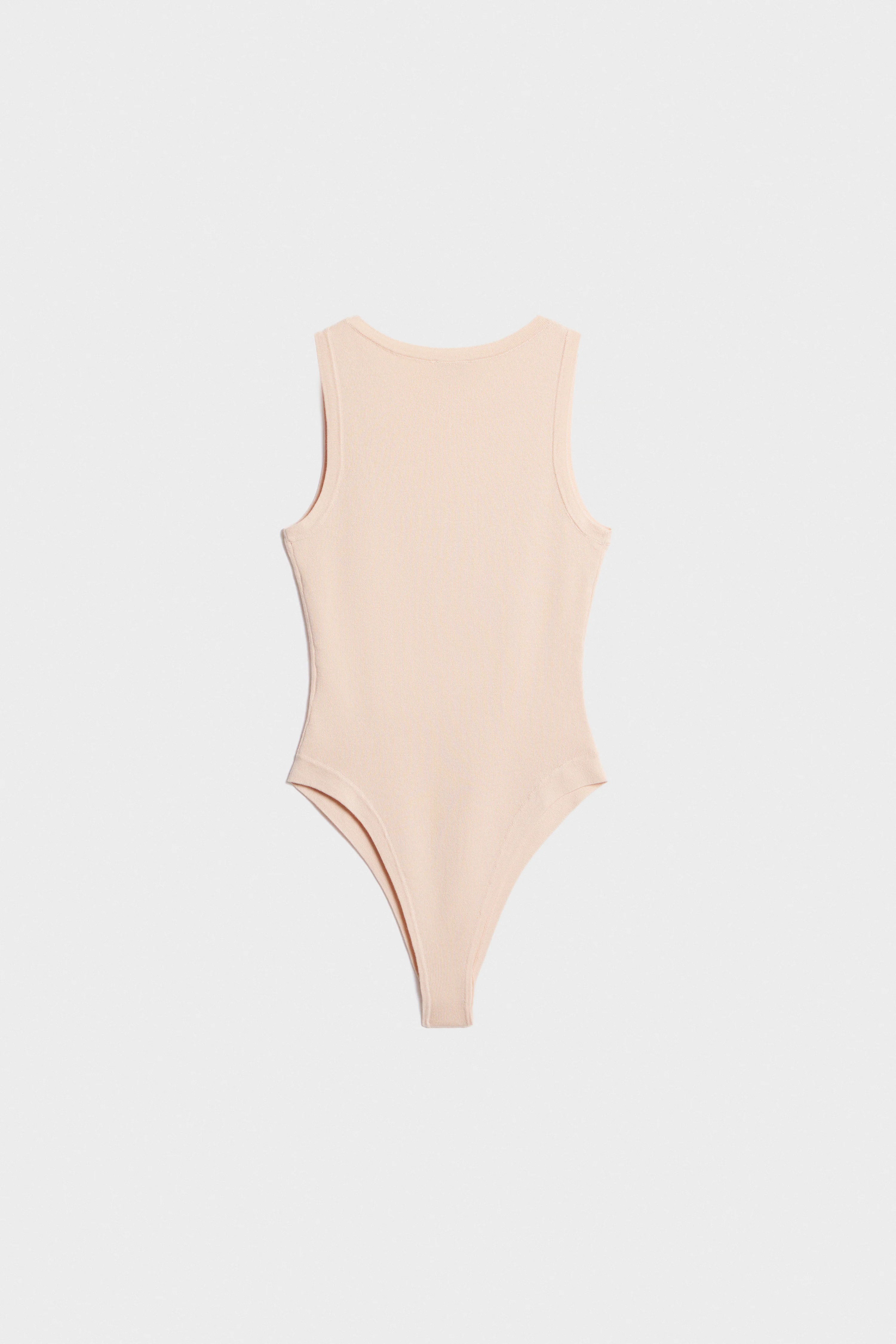 KNIT MODAL-COTTON BODYSUIT - Image 6