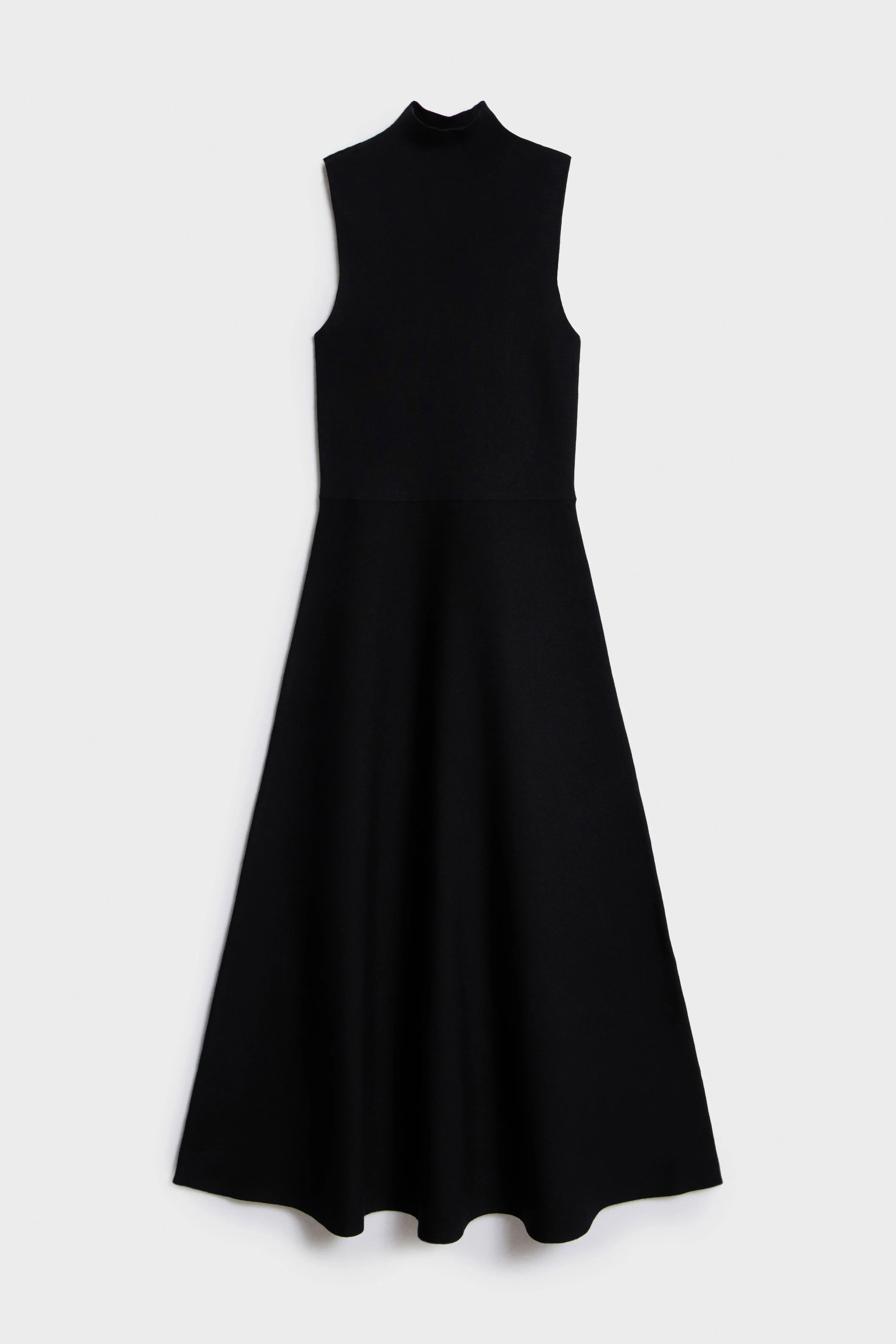 KNIT DRESS WITH HIGH NECK - Image 6