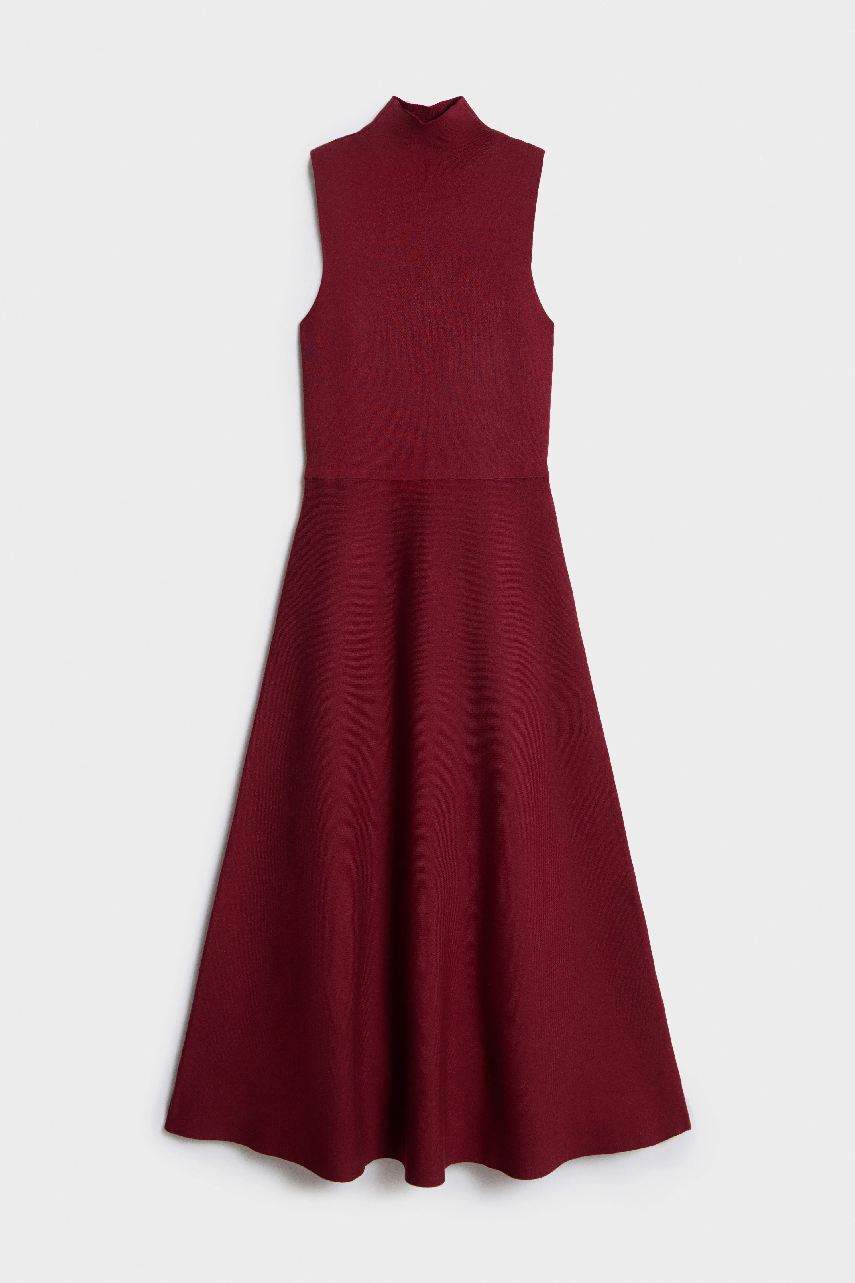 KNIT DRESS WITH HIGH NECK - Image 5