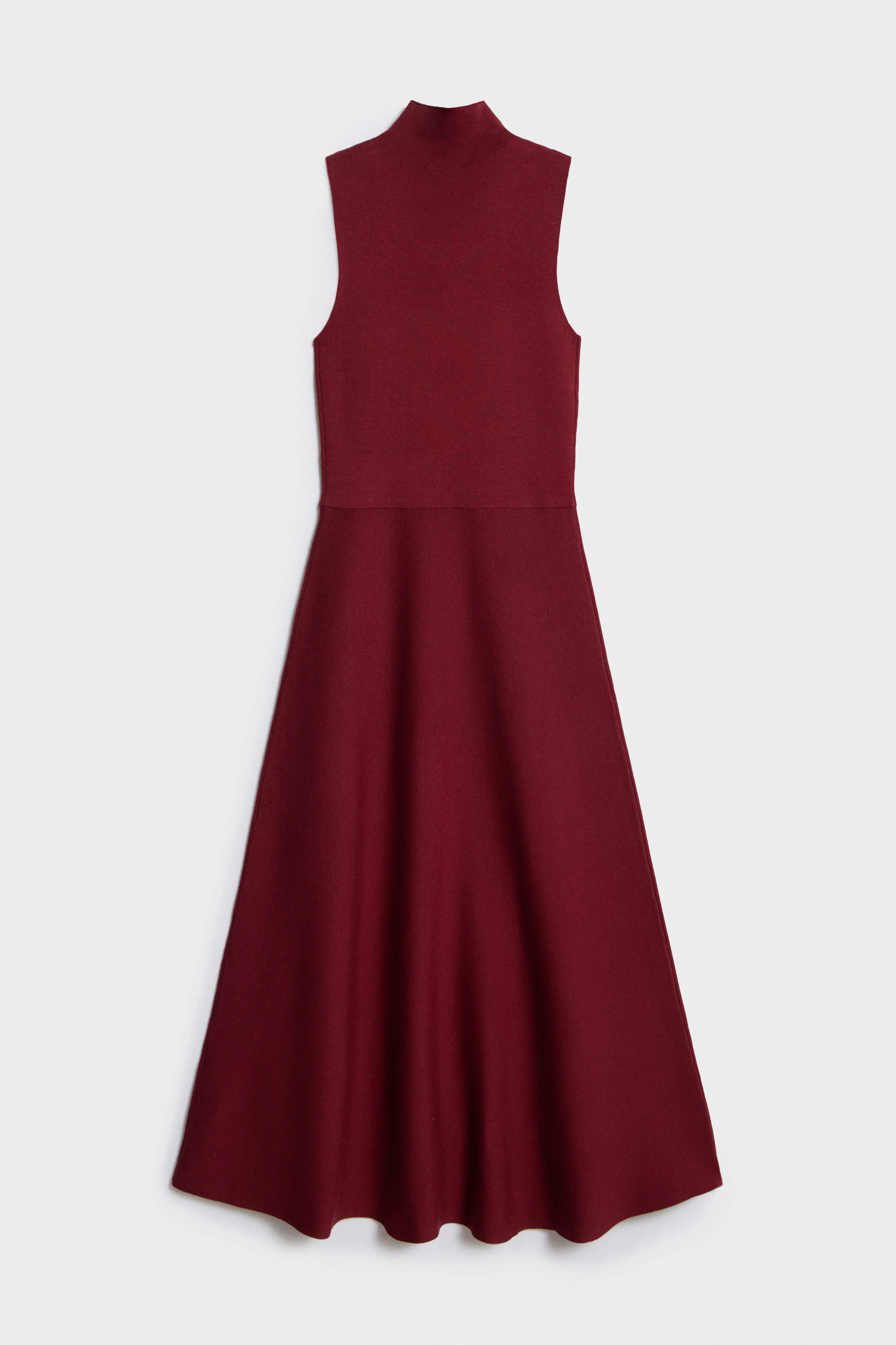 KNIT DRESS WITH HIGH NECK - Image 6